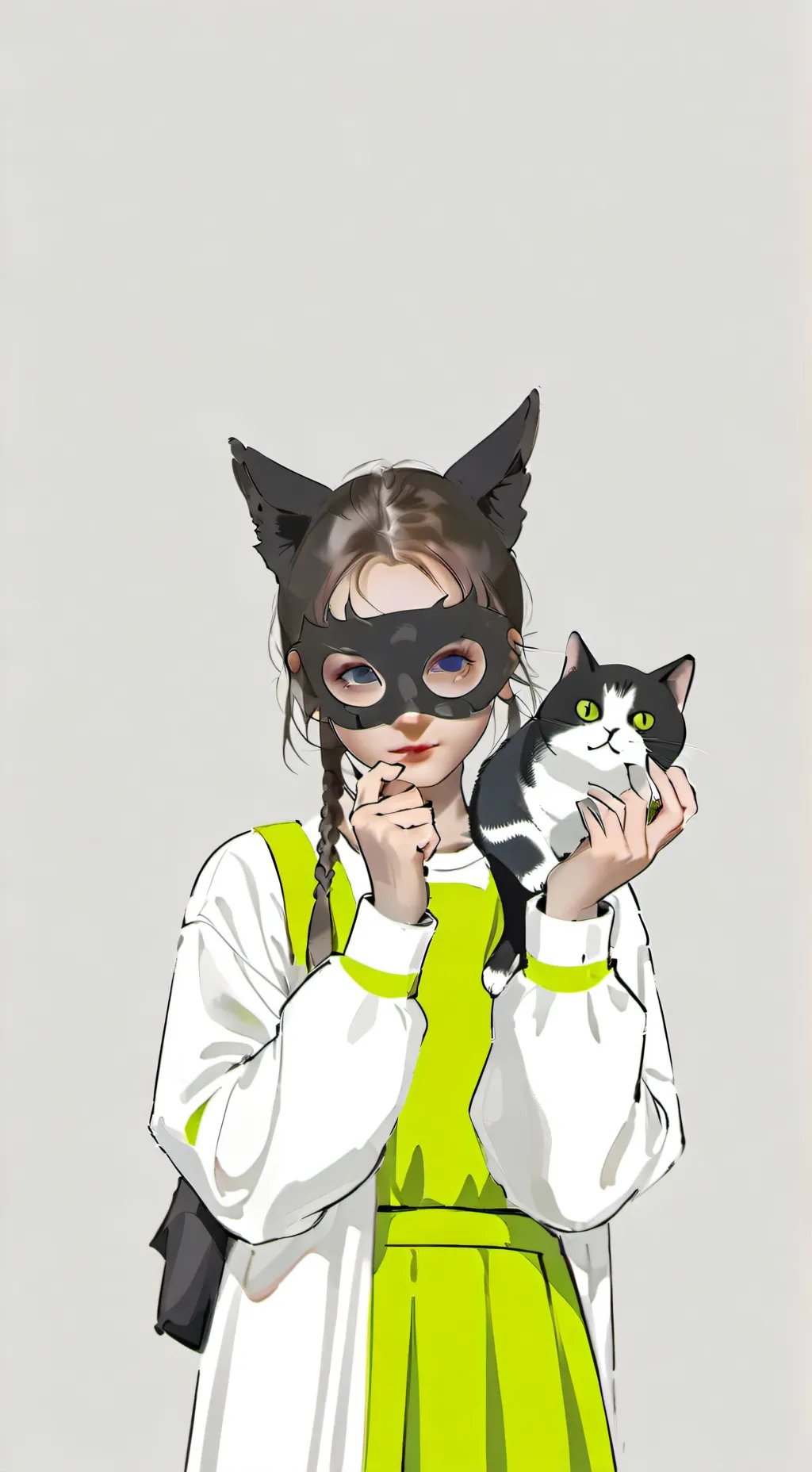 ai character: Star background