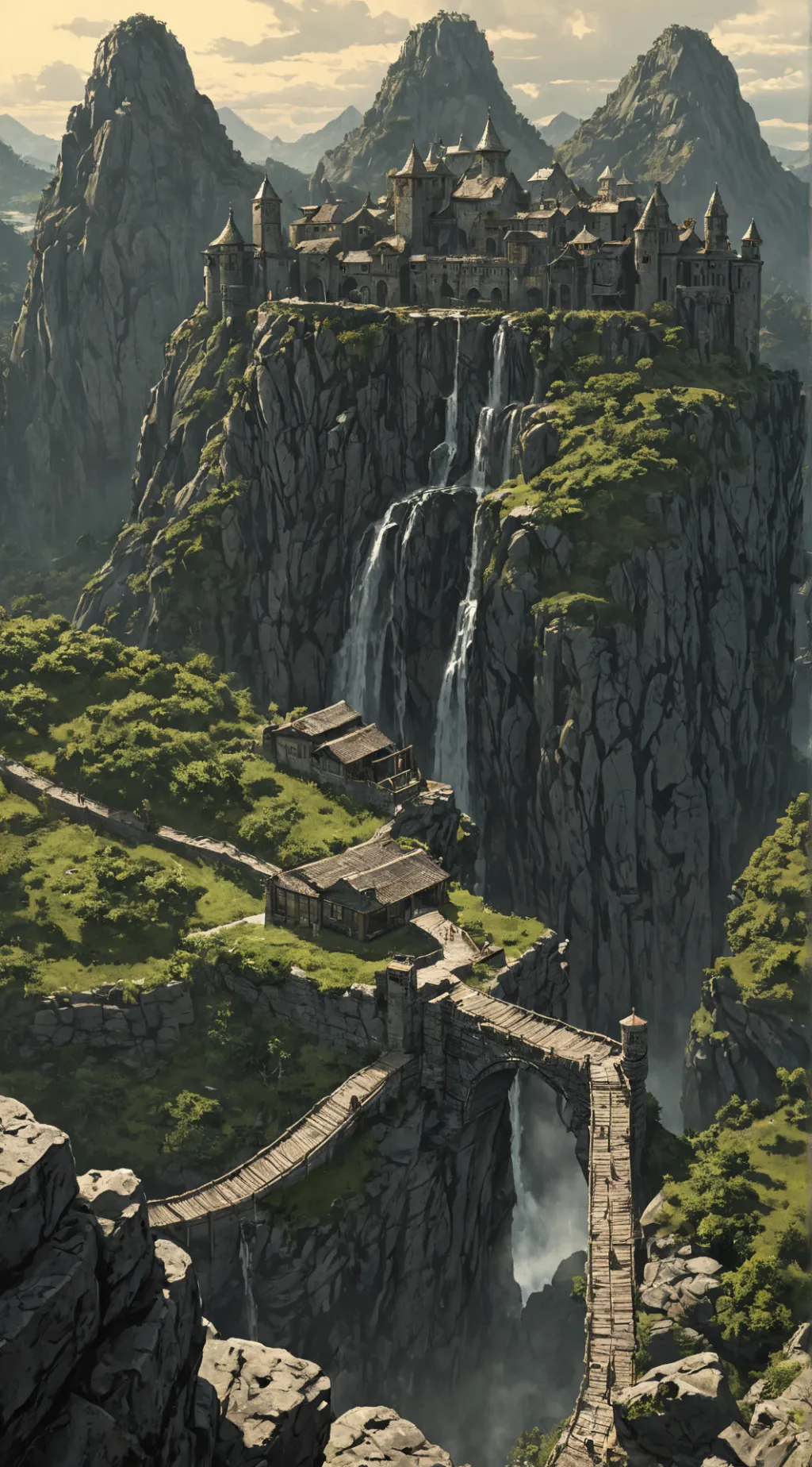 ai character: Kingdoms & dragons background