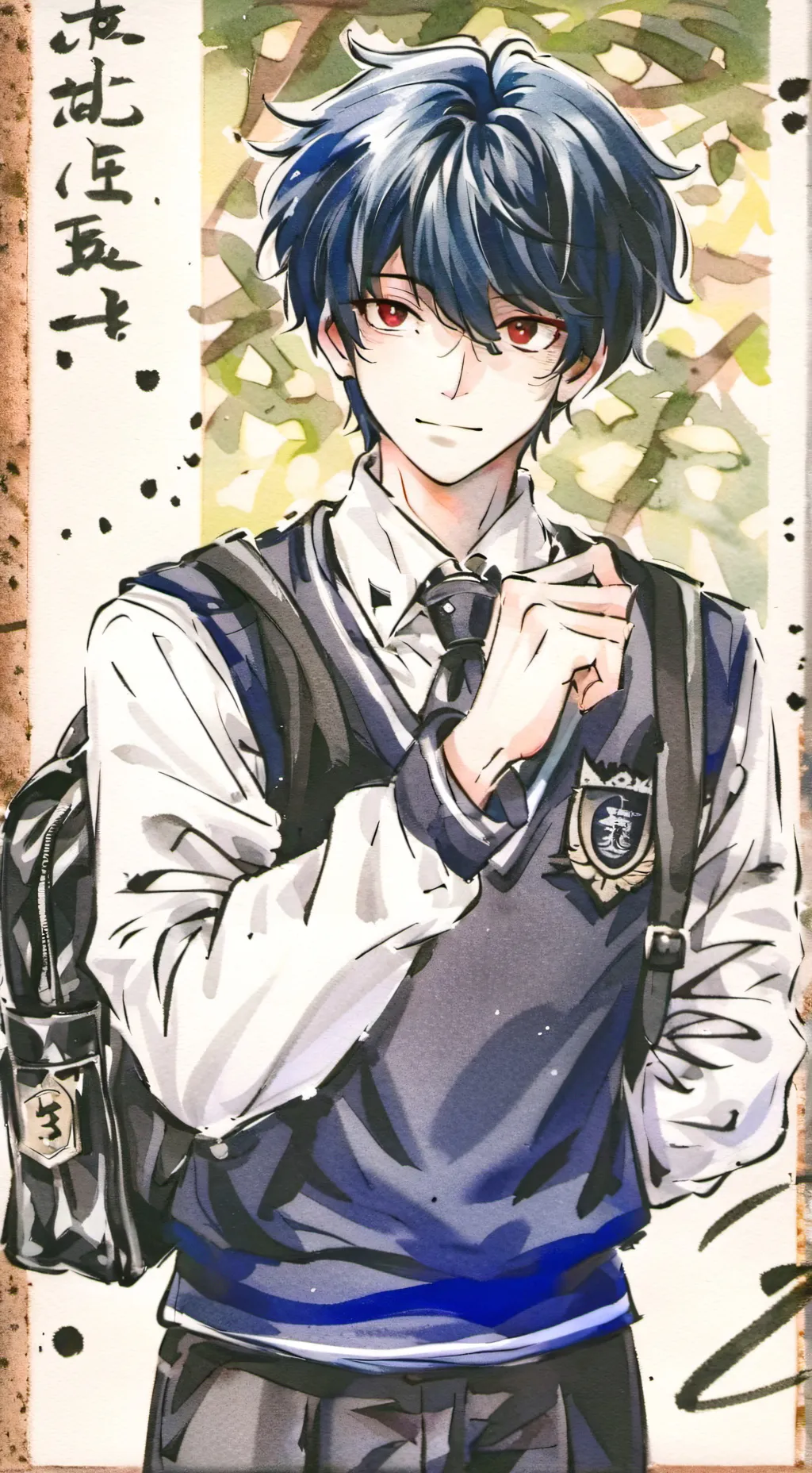 ai character: Jaxson background