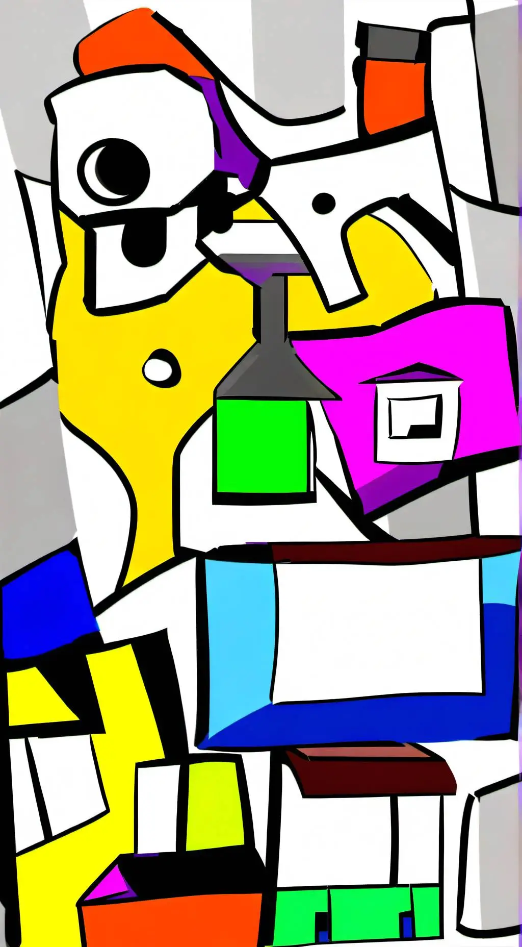 ai character: Dandy's World background