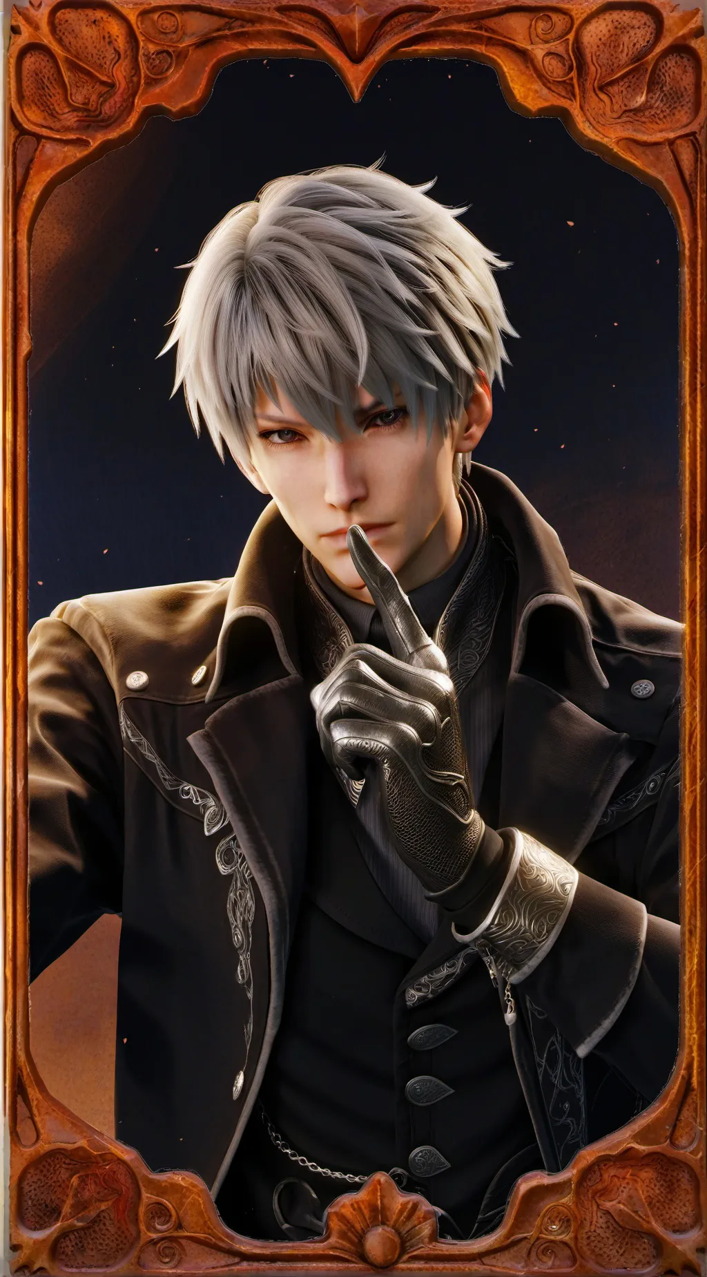 ai character: xavier  background