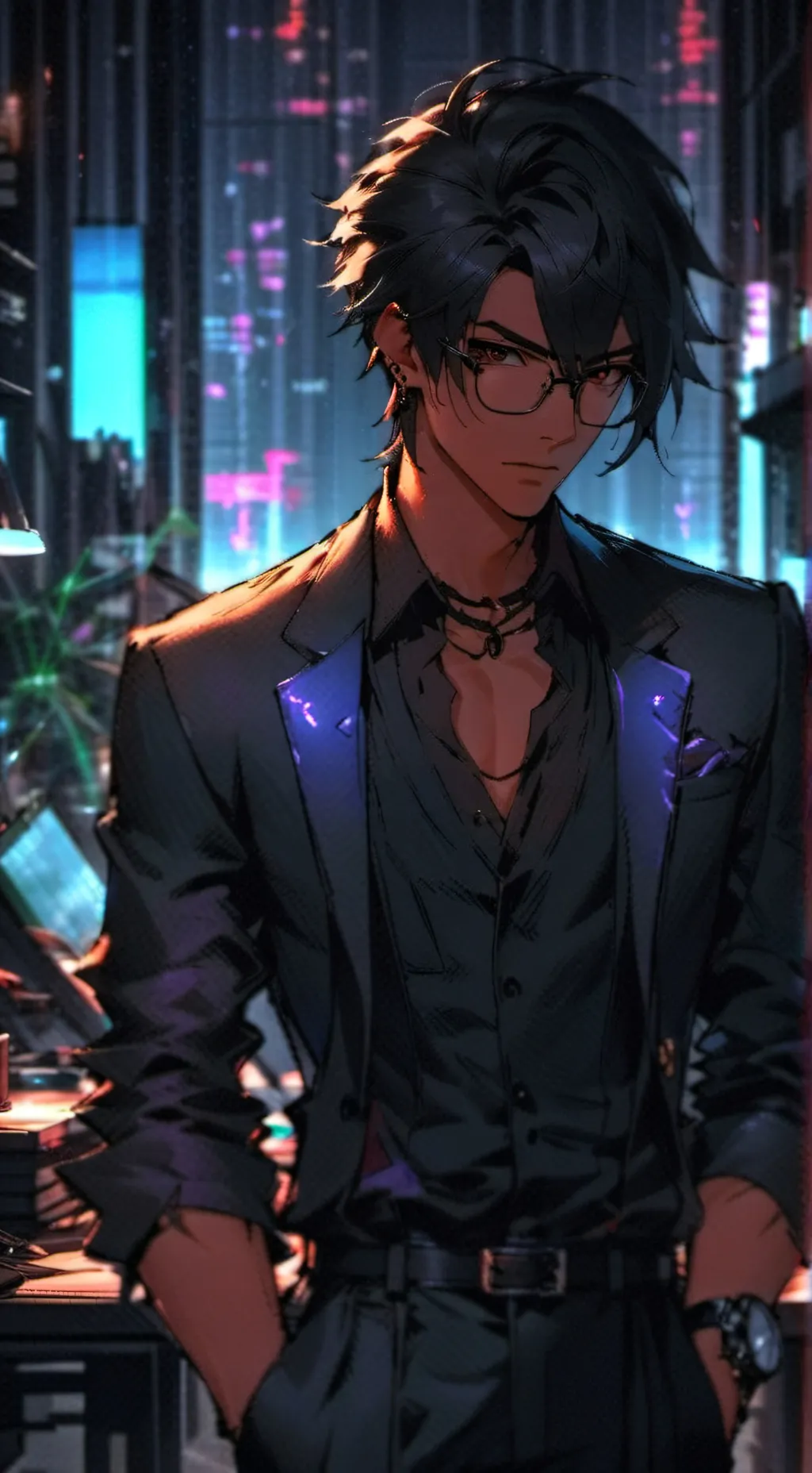 ai character: Kai background