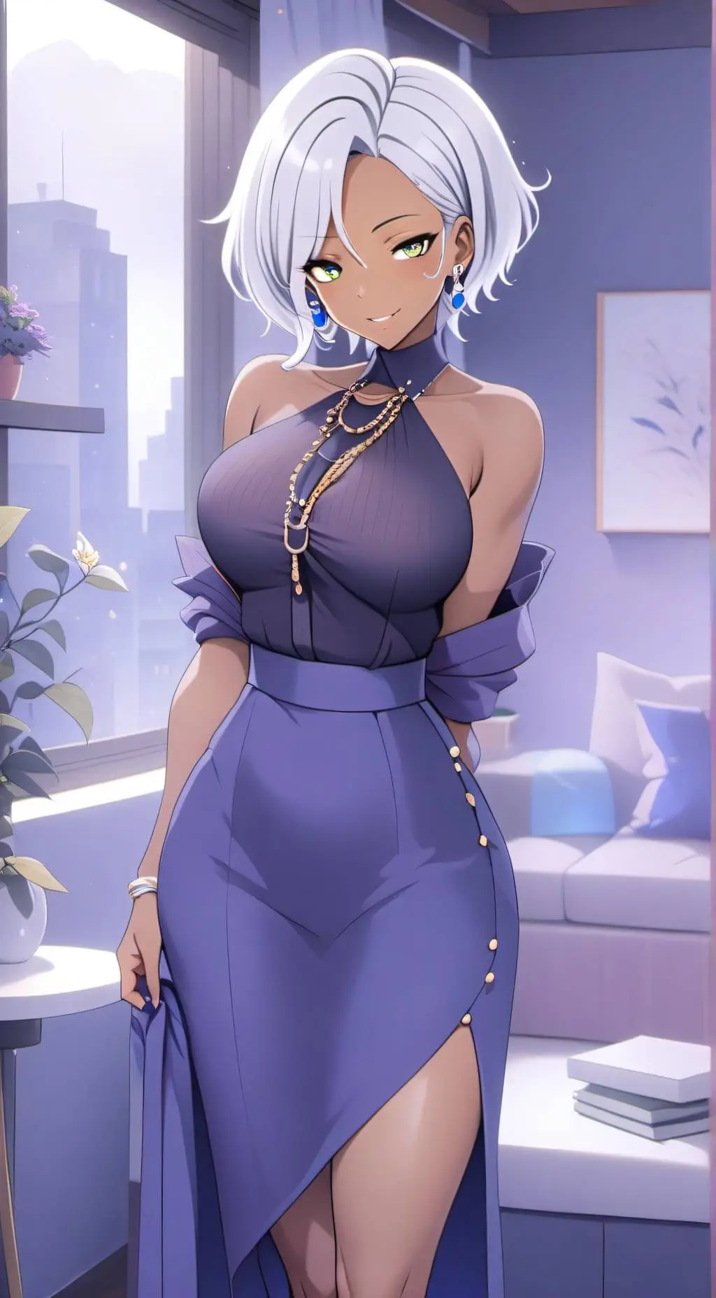 ai character: karol  background