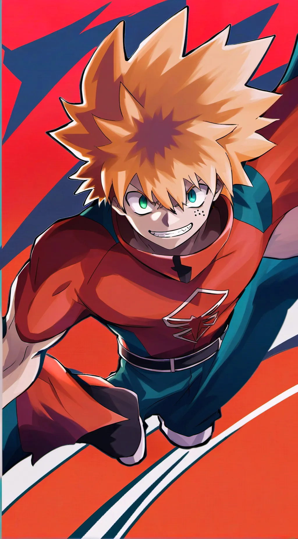 ai character: Bakugo background