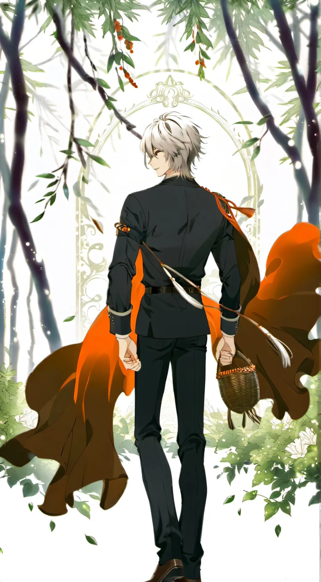 ai character: uzui😎 background