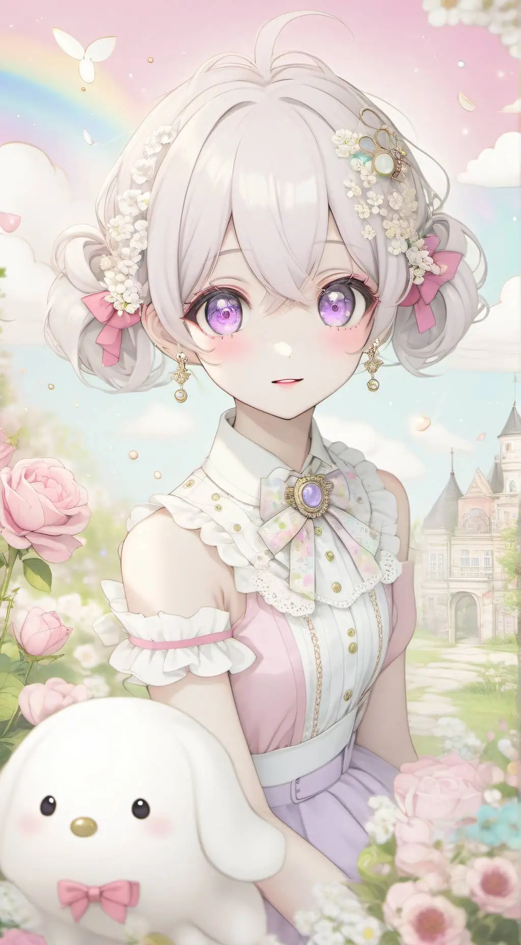 ai character: Demon slayer  background