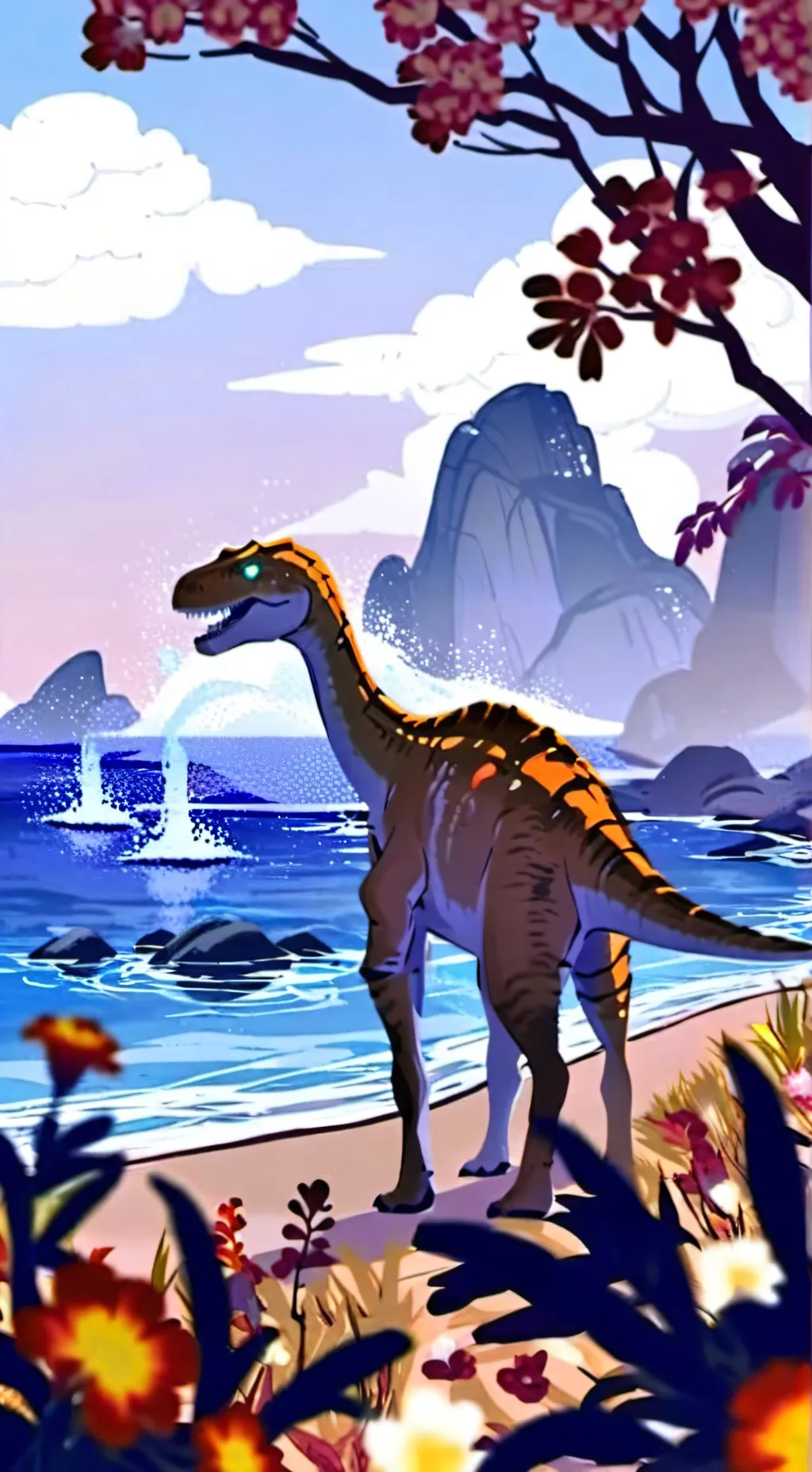 ai character: Shellvision  background