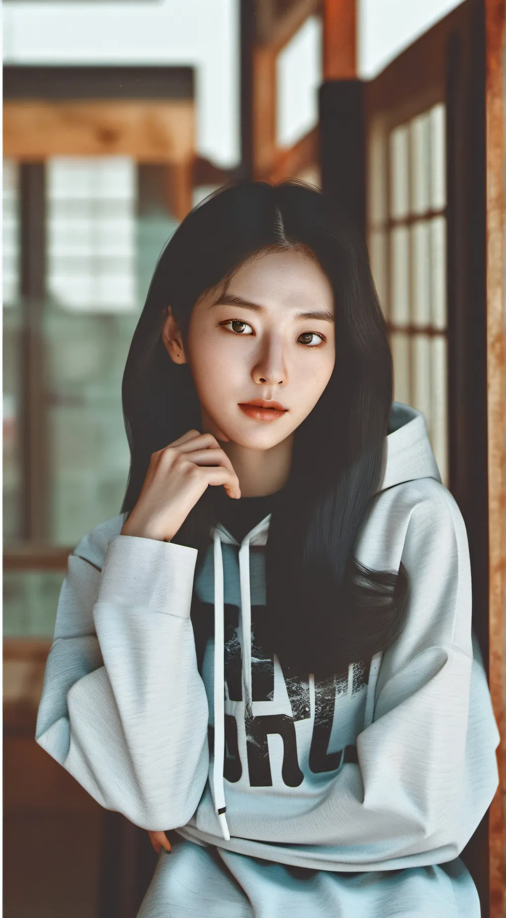 ai character: squid game  background