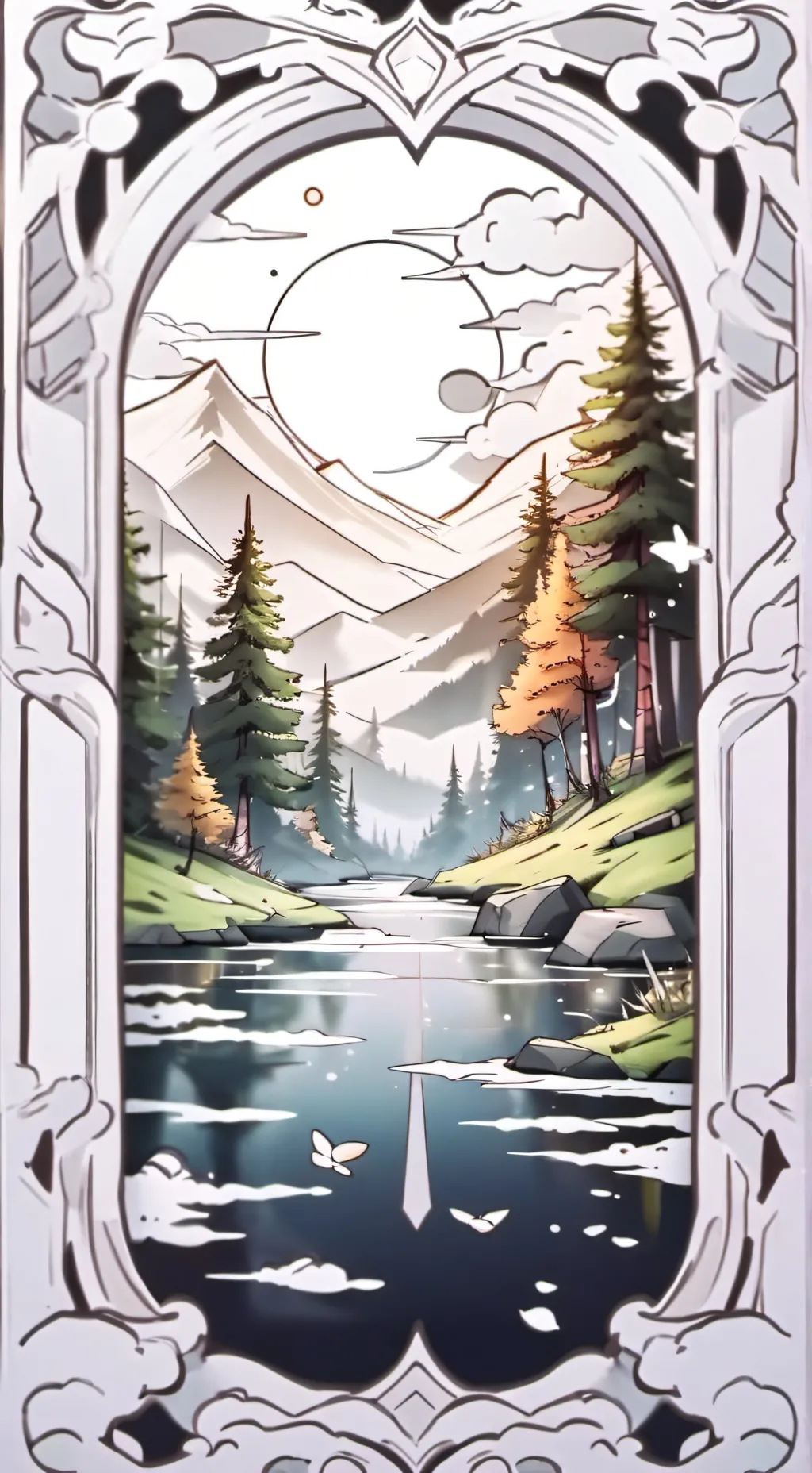 ai character: sprunki lab background