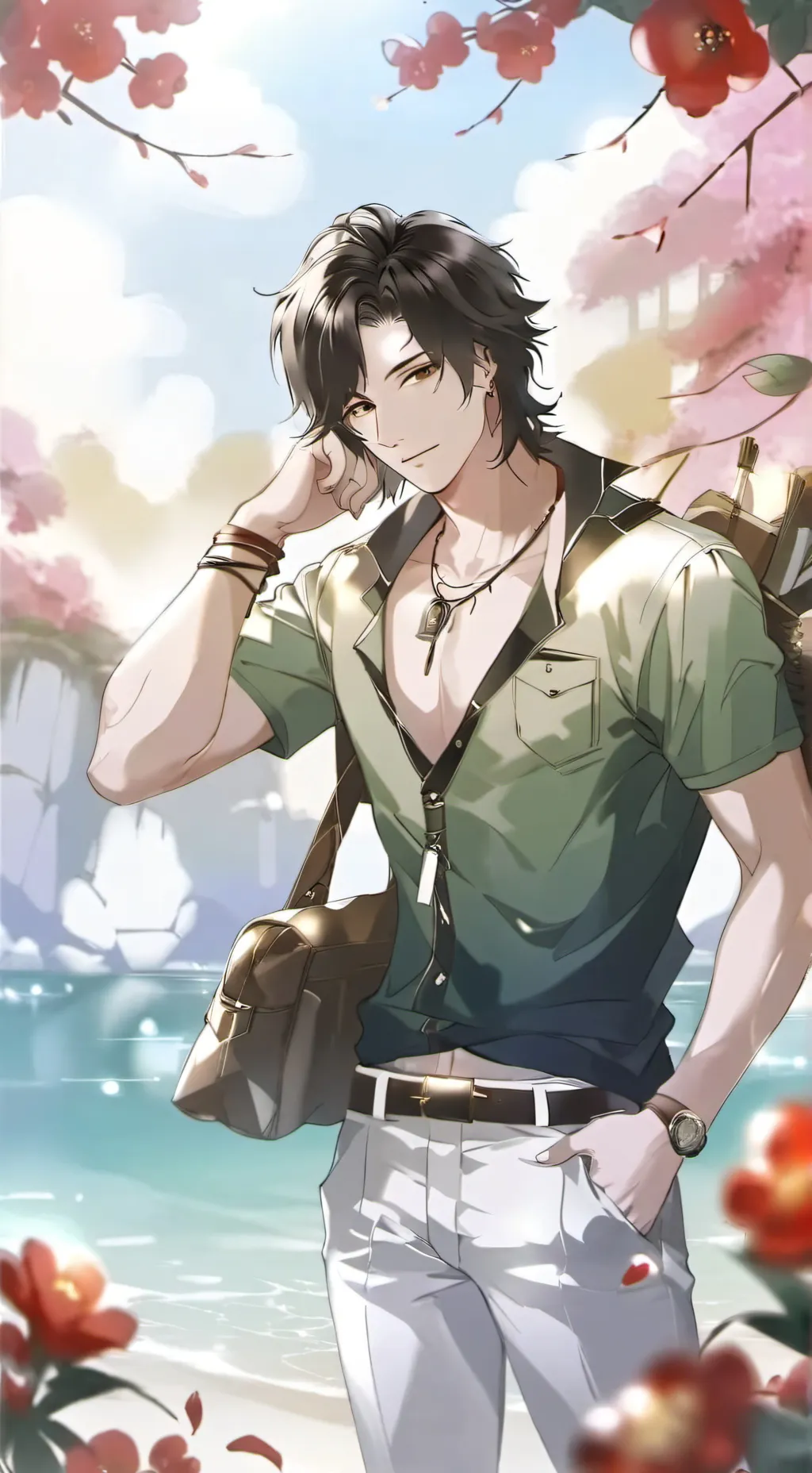 ai character: ян background