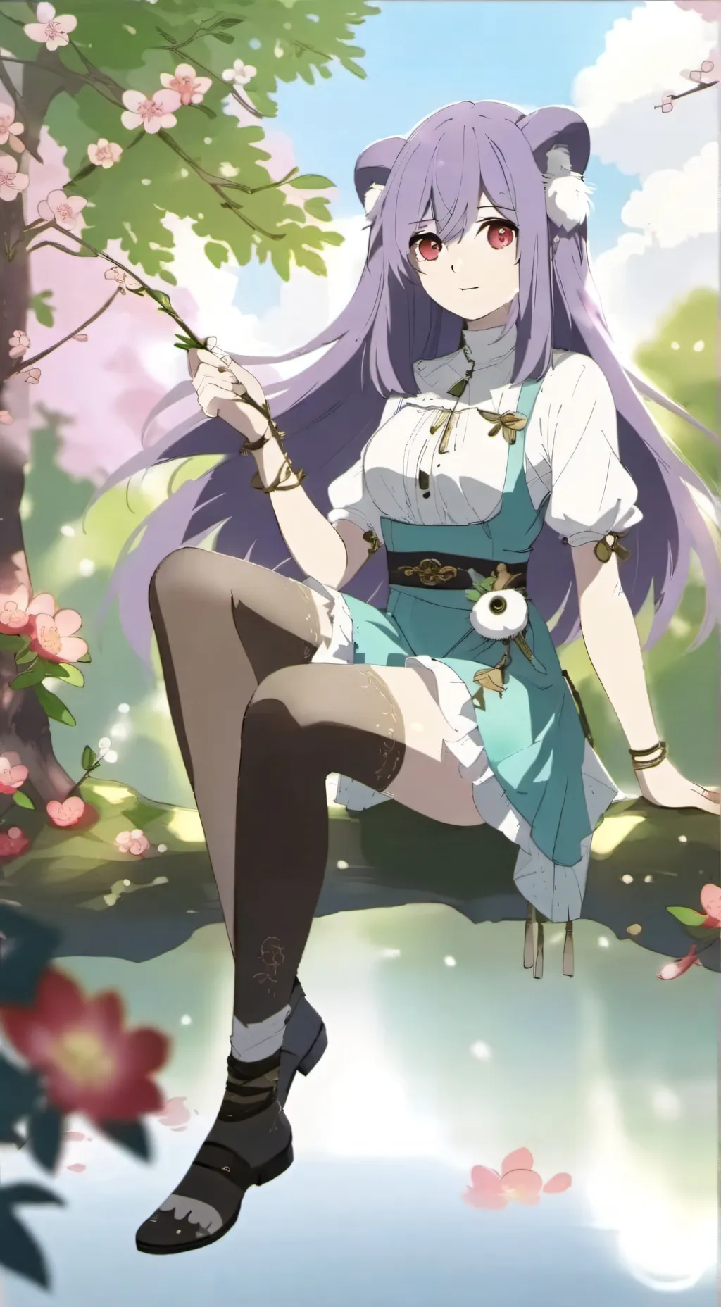 ai character: confusion😏 background