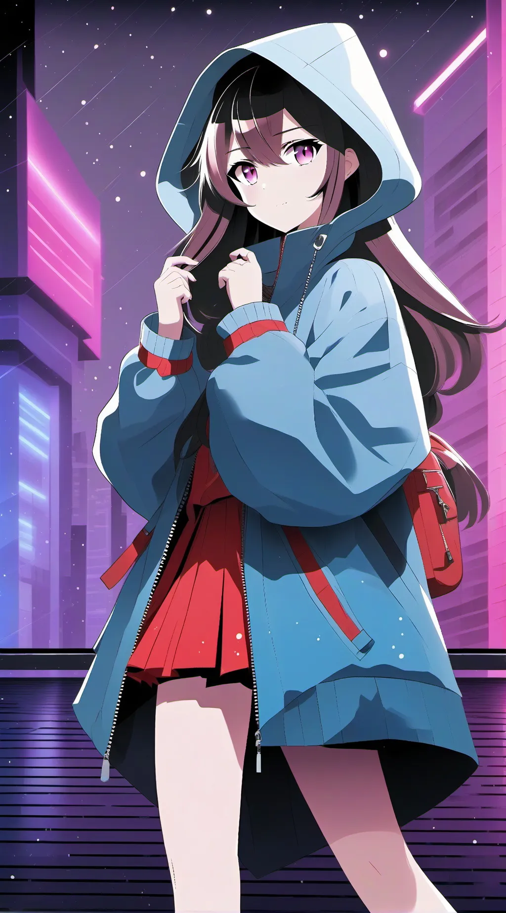 ai character: Wren (New Girl) background