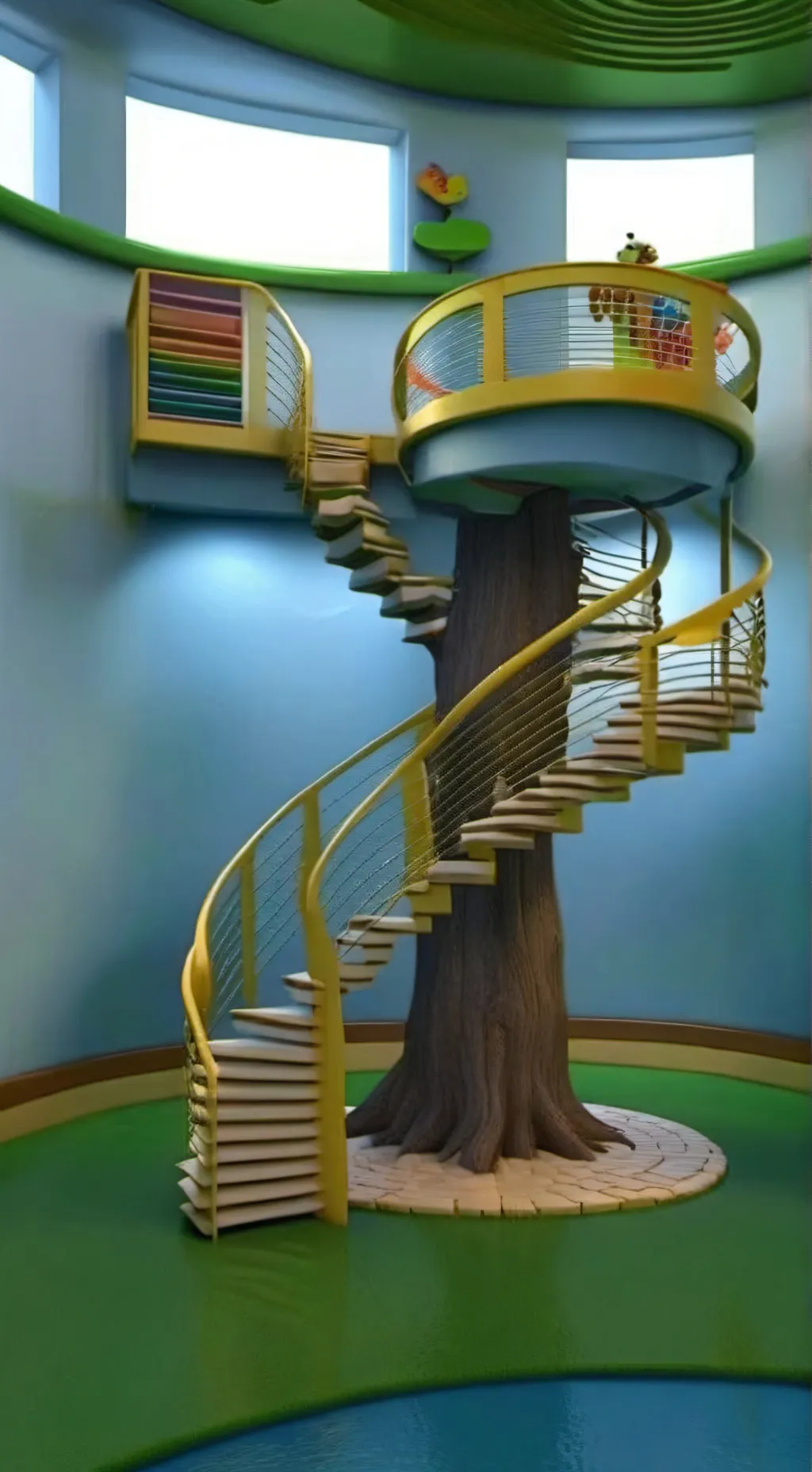 ai character: dreamcore background