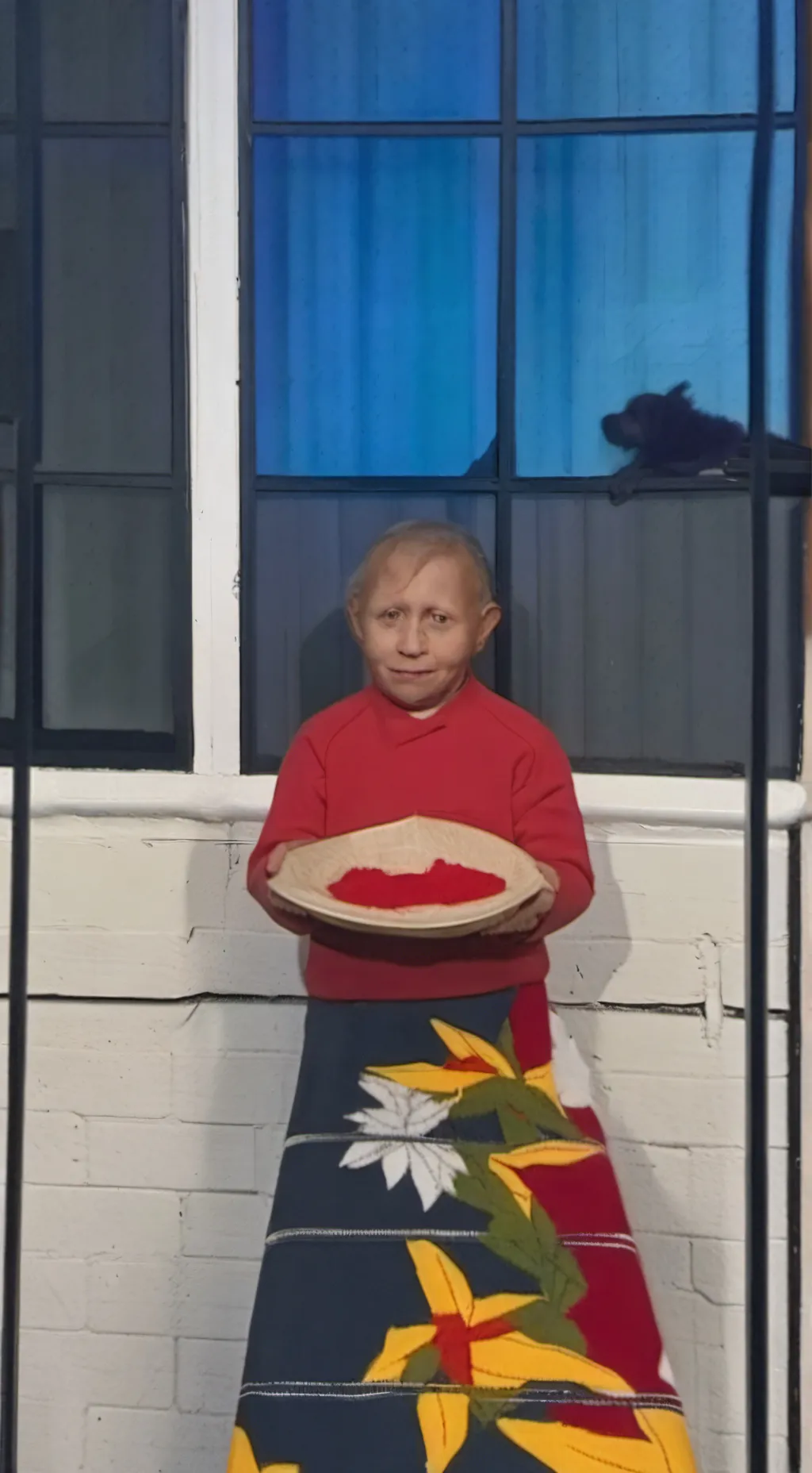 ai character: Gesù background