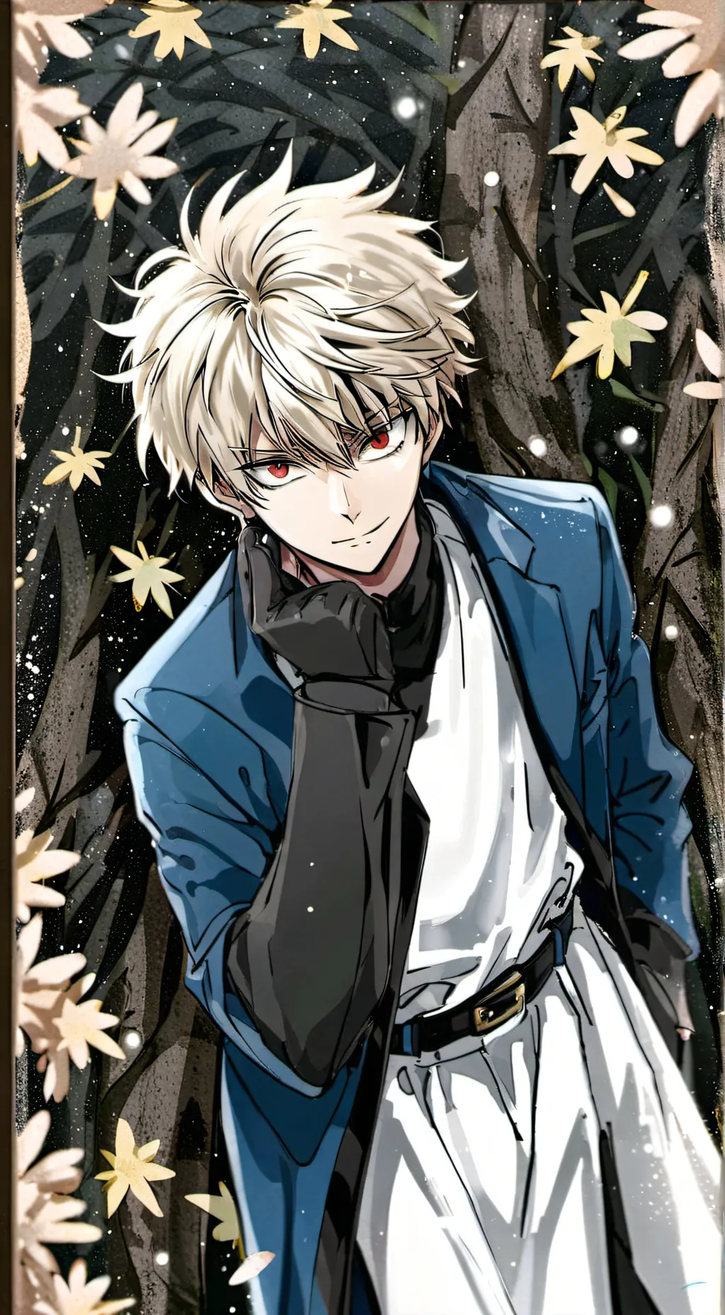 ai character: Miguel  background