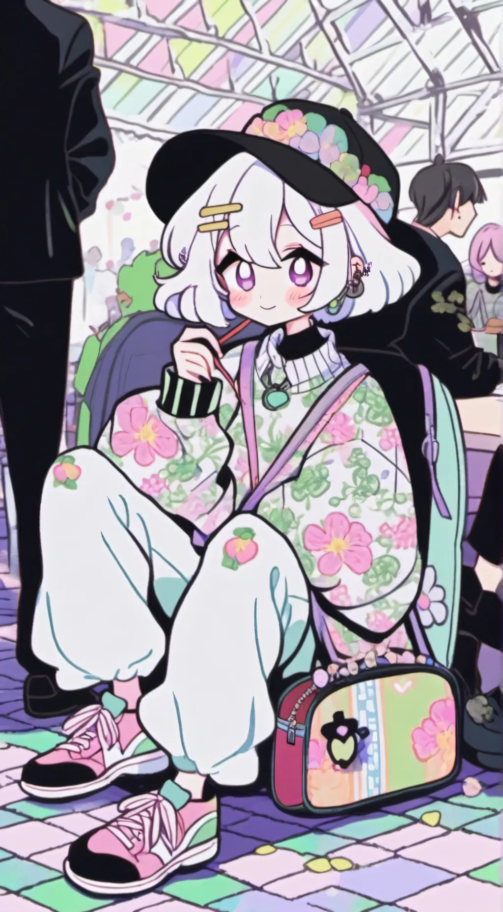 ai character: hh×mha background