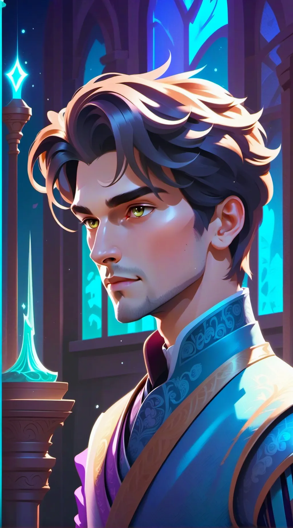 ai character: sha rukh khan background