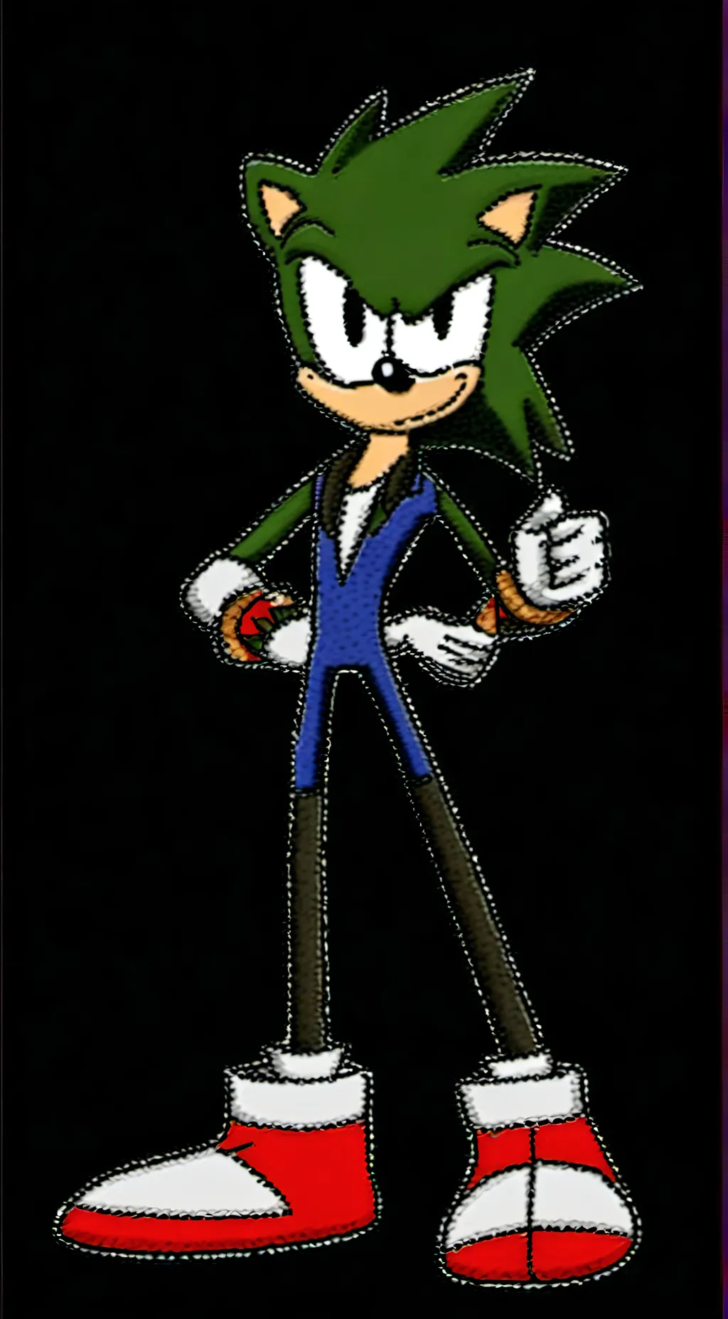 ai character: Manic!! background