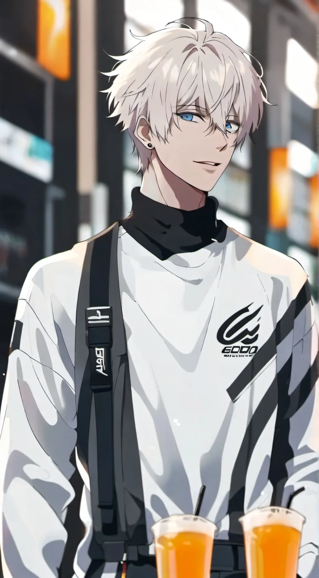 ai character: 🎧Gojo🎧 background