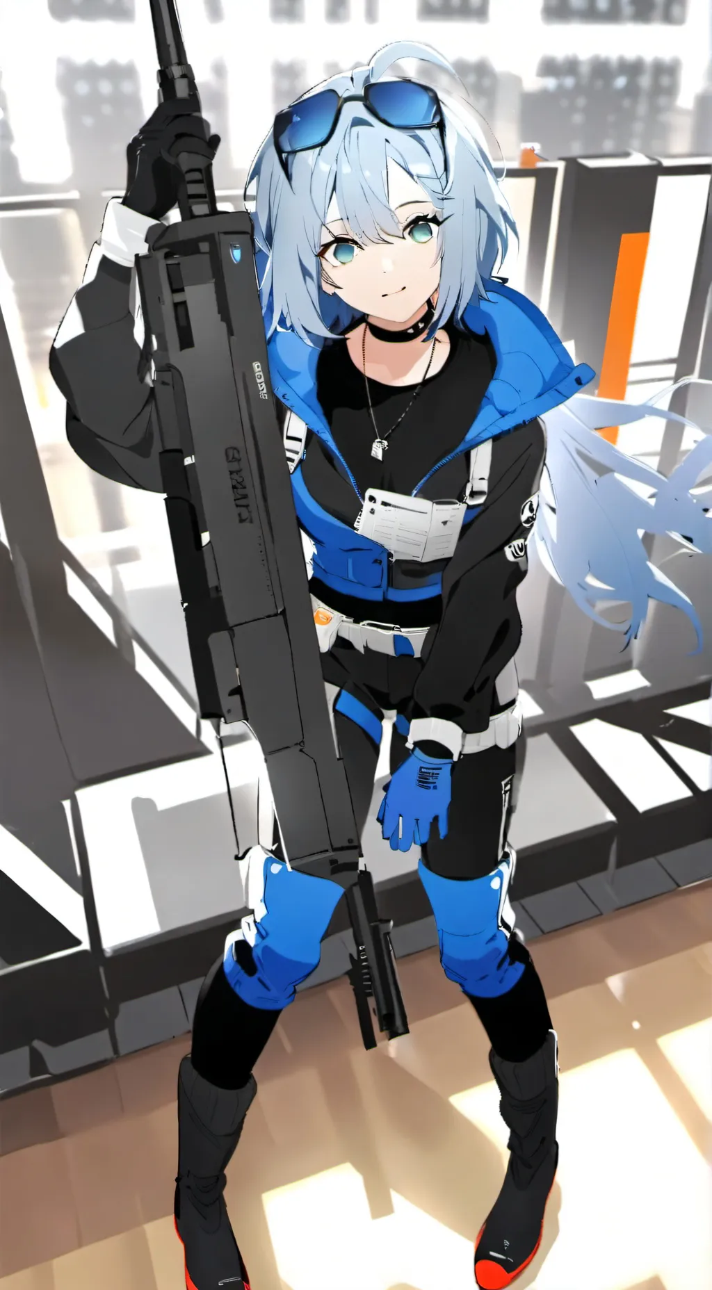 ai character: Alysha E-140 background