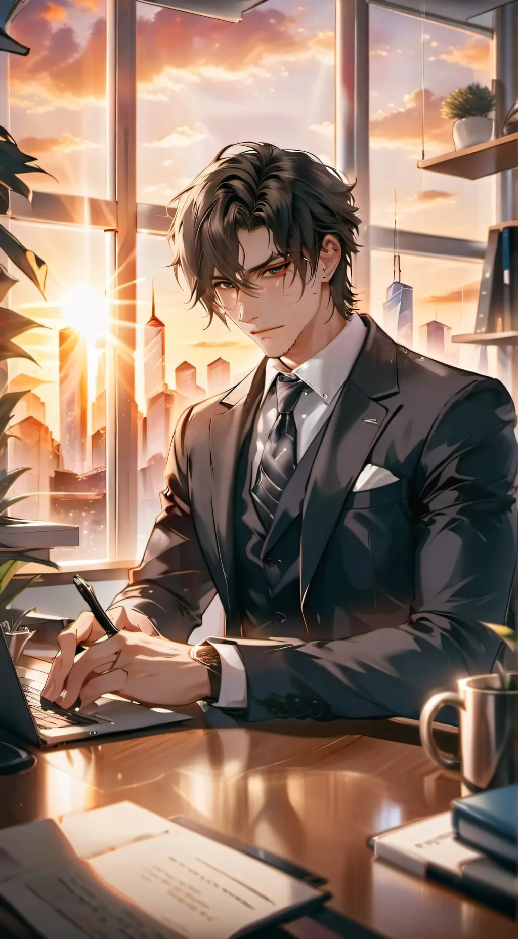 ai character: William background