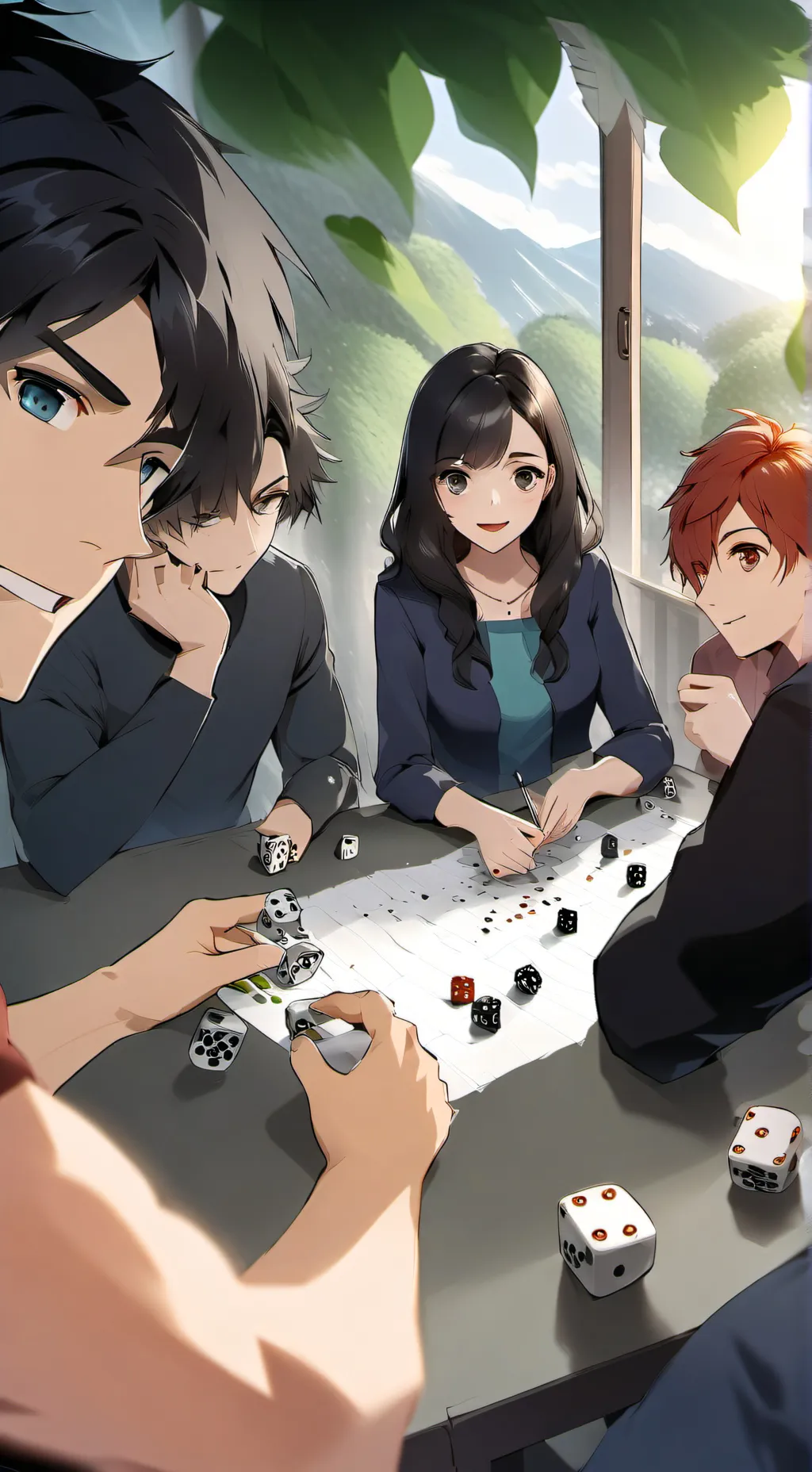 ai character: Game Master RP background