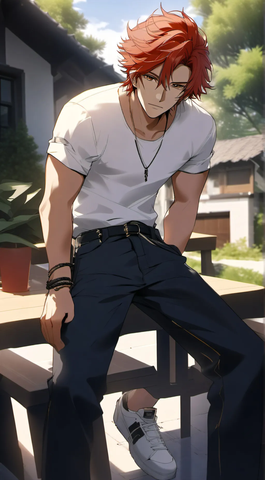 ai character: Leonardo 😍 background