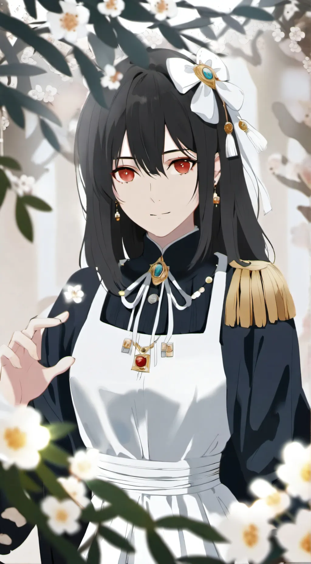 ai character: marie background