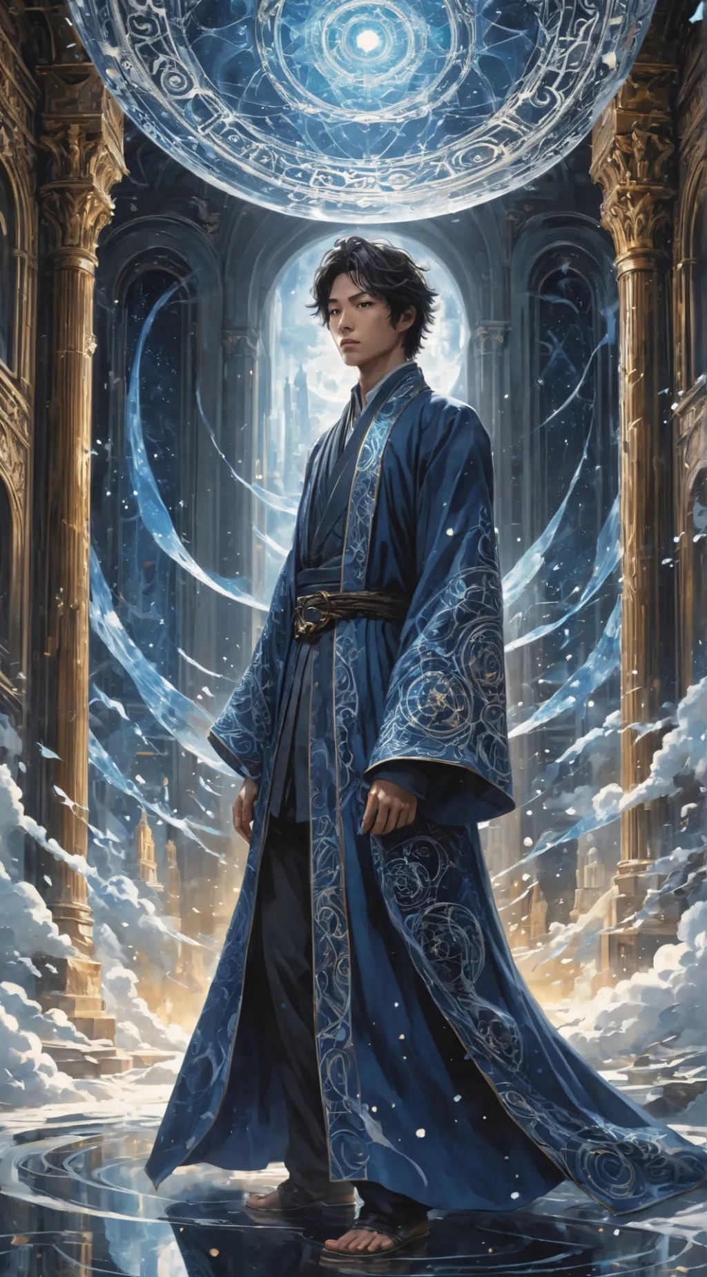 ai character: Satoru background