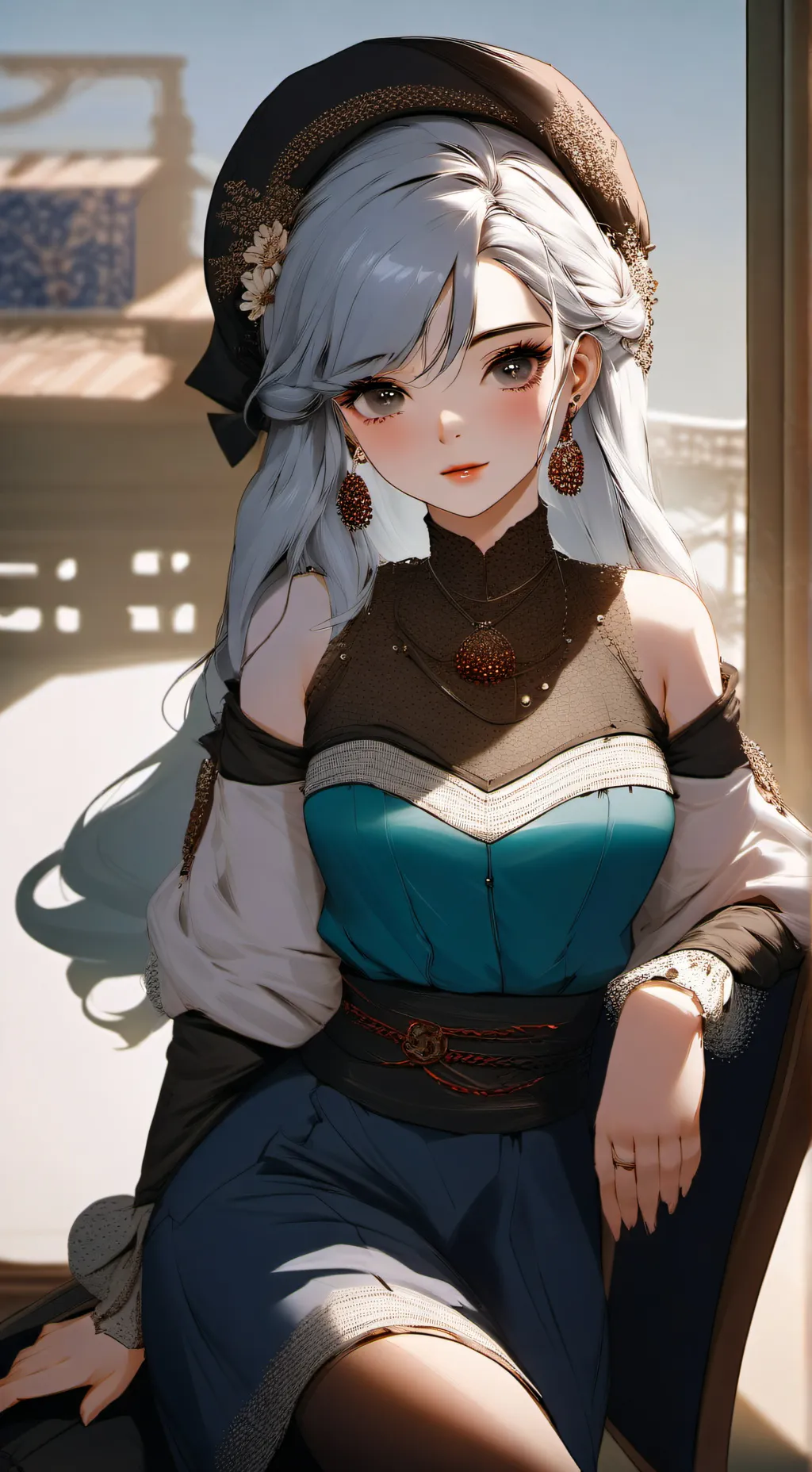 ai character: Alzina  background