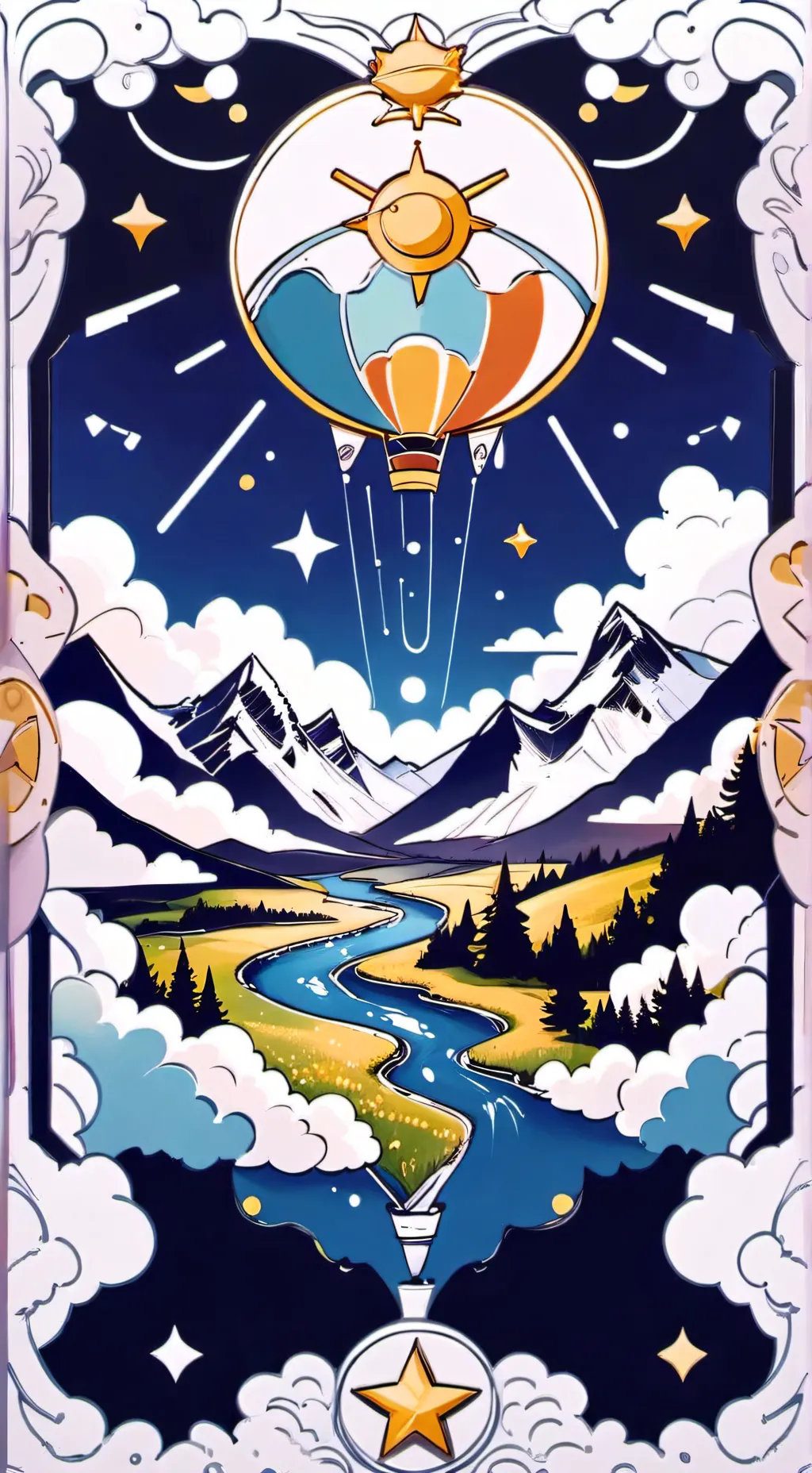 ai character: Dandys world background