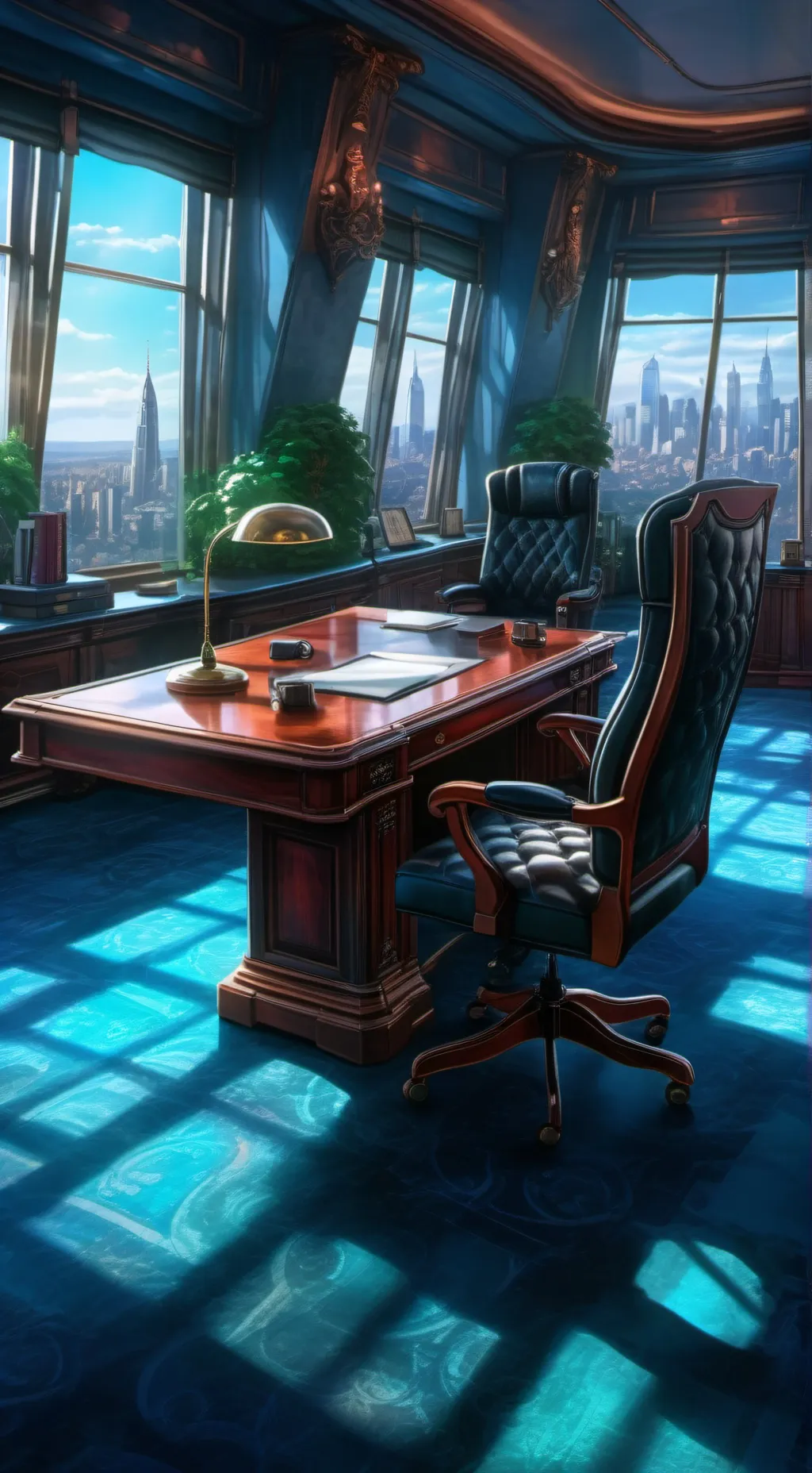 ai character: Rin okumura background