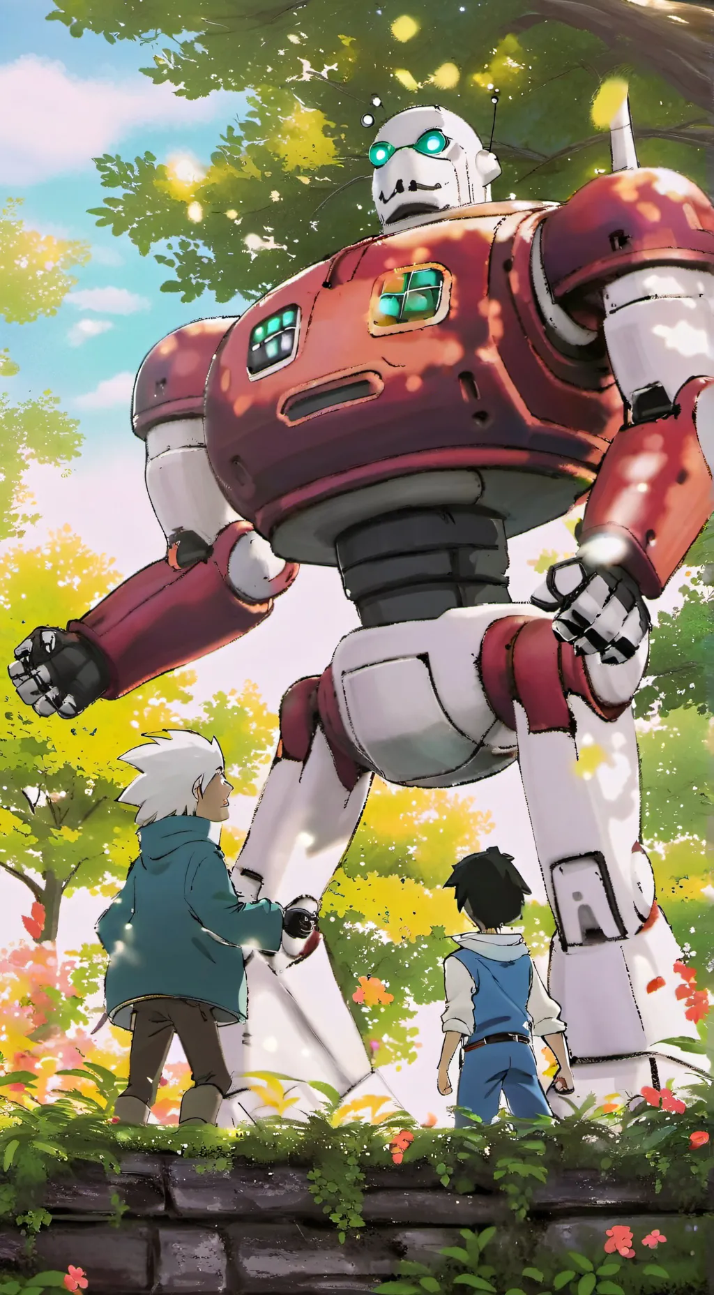 ai character: Clix and peter bot background