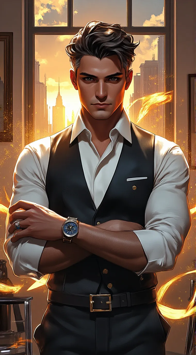 ai character: Adrian background