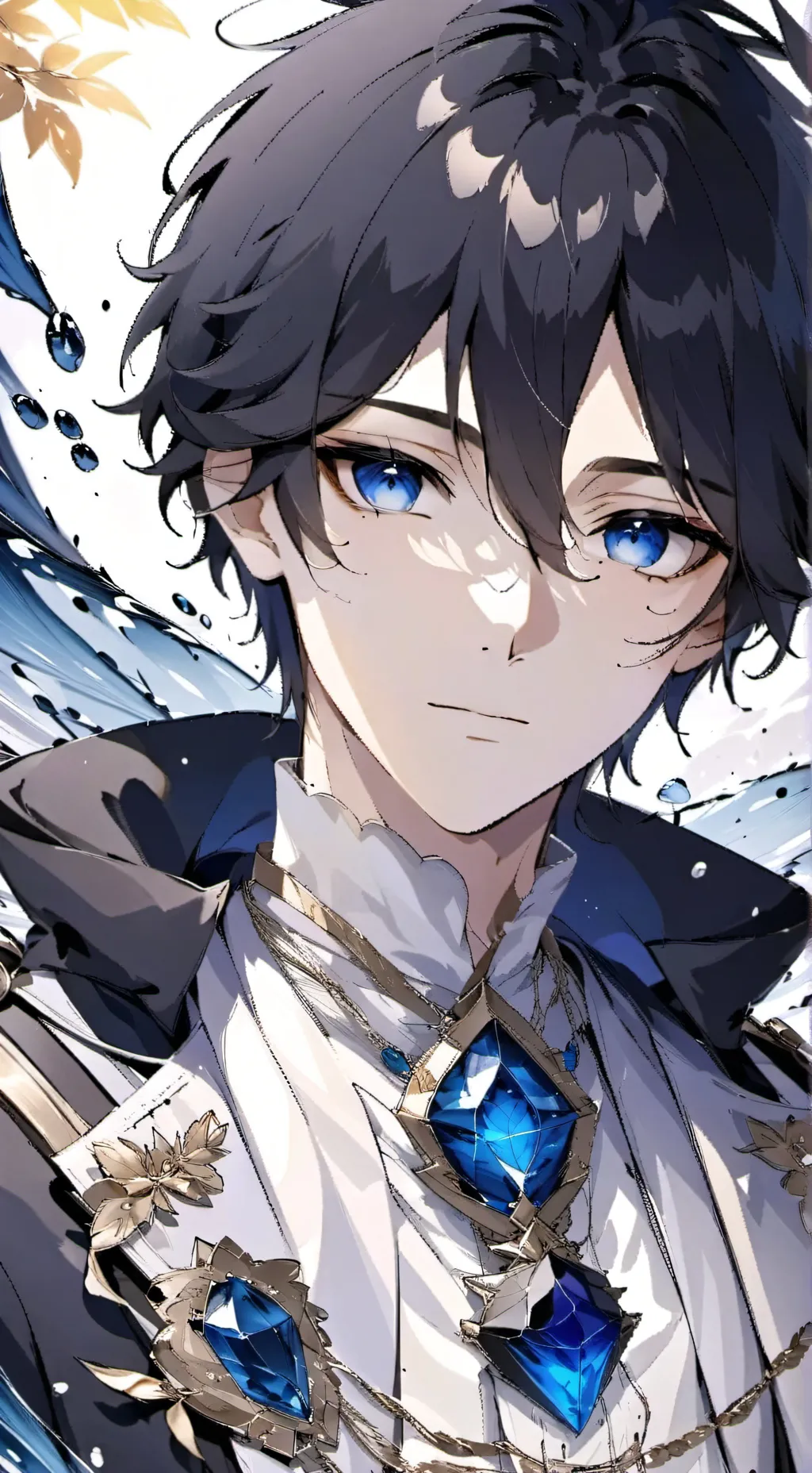 ai character: Zack  background