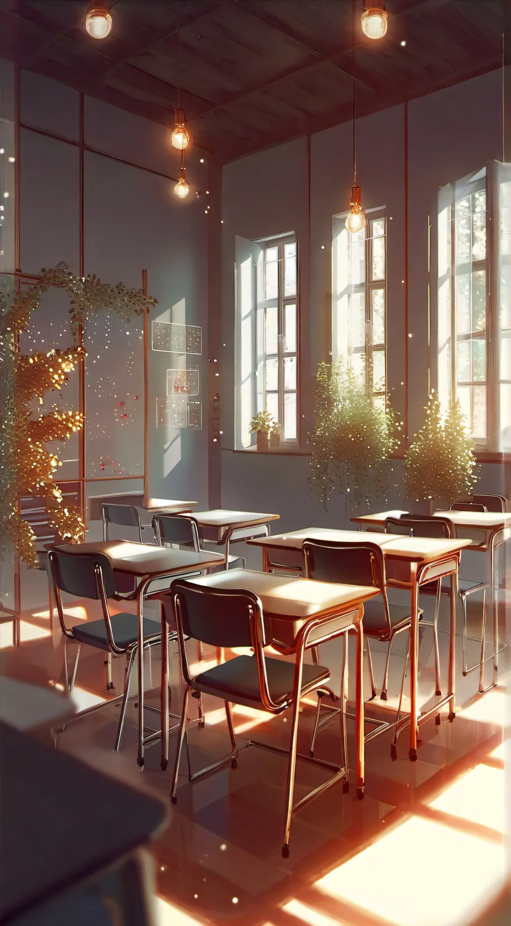 ai character: MHA×You're School background