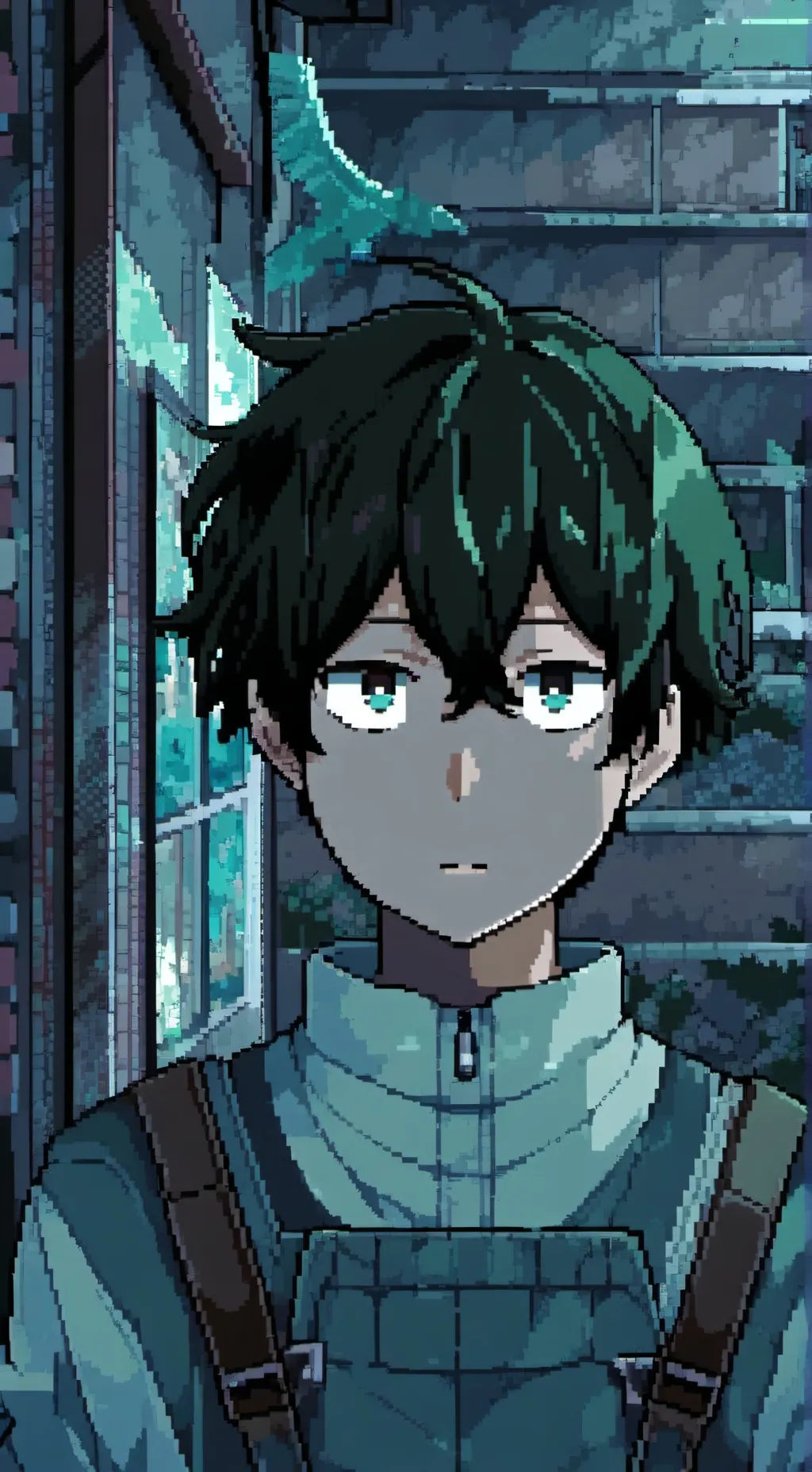 ai character: gemelo de deku background