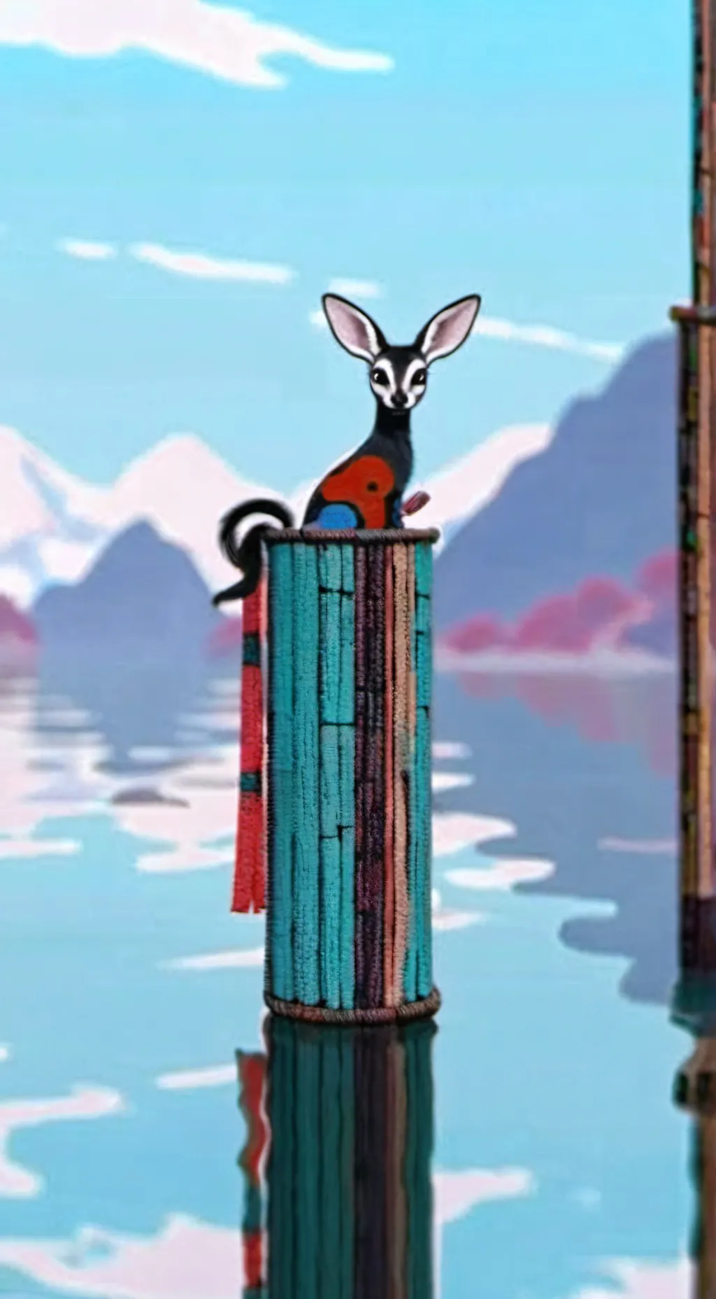 ai character: Radioapple fight  background