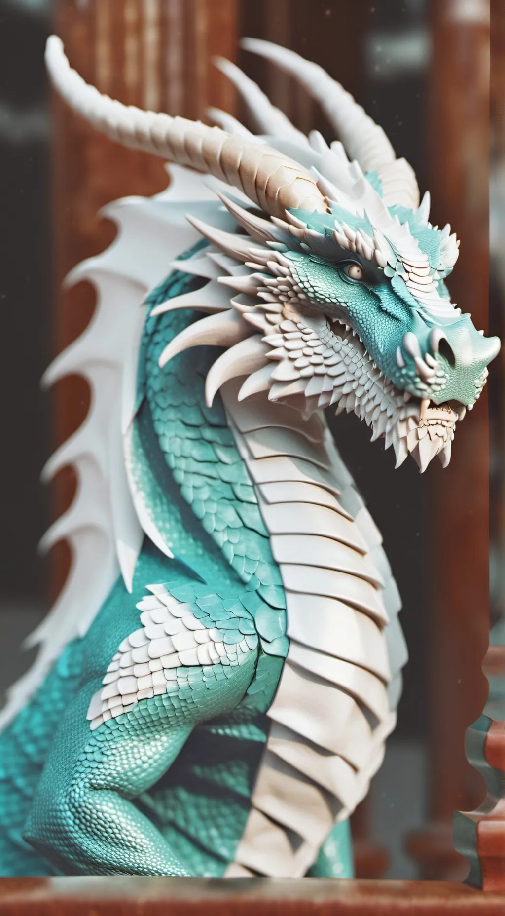 ai character: Your dragon puppet background