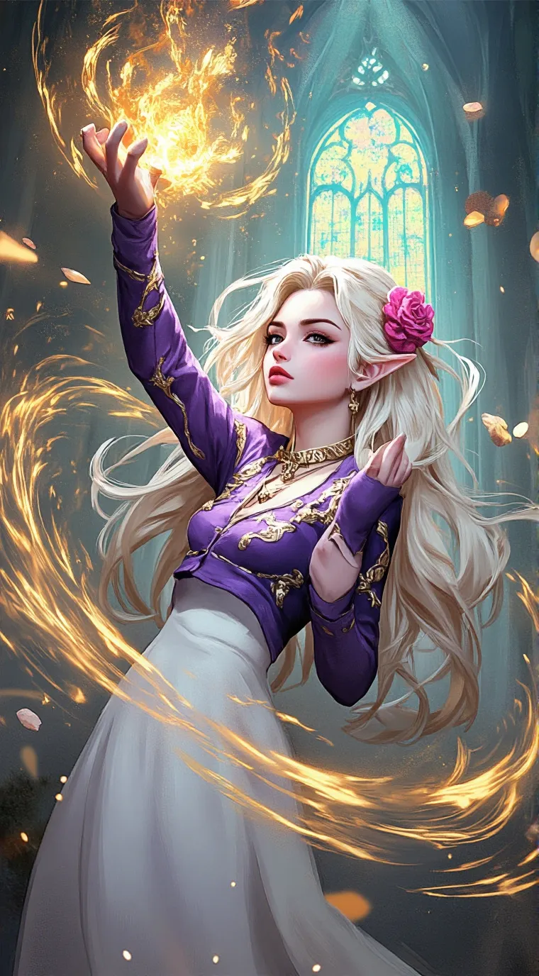 ai character: мария background