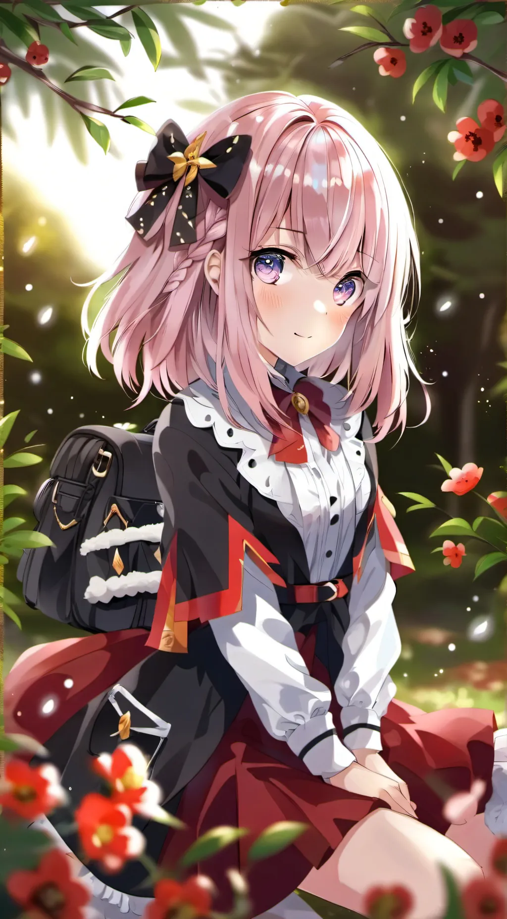 ai character: luca  background