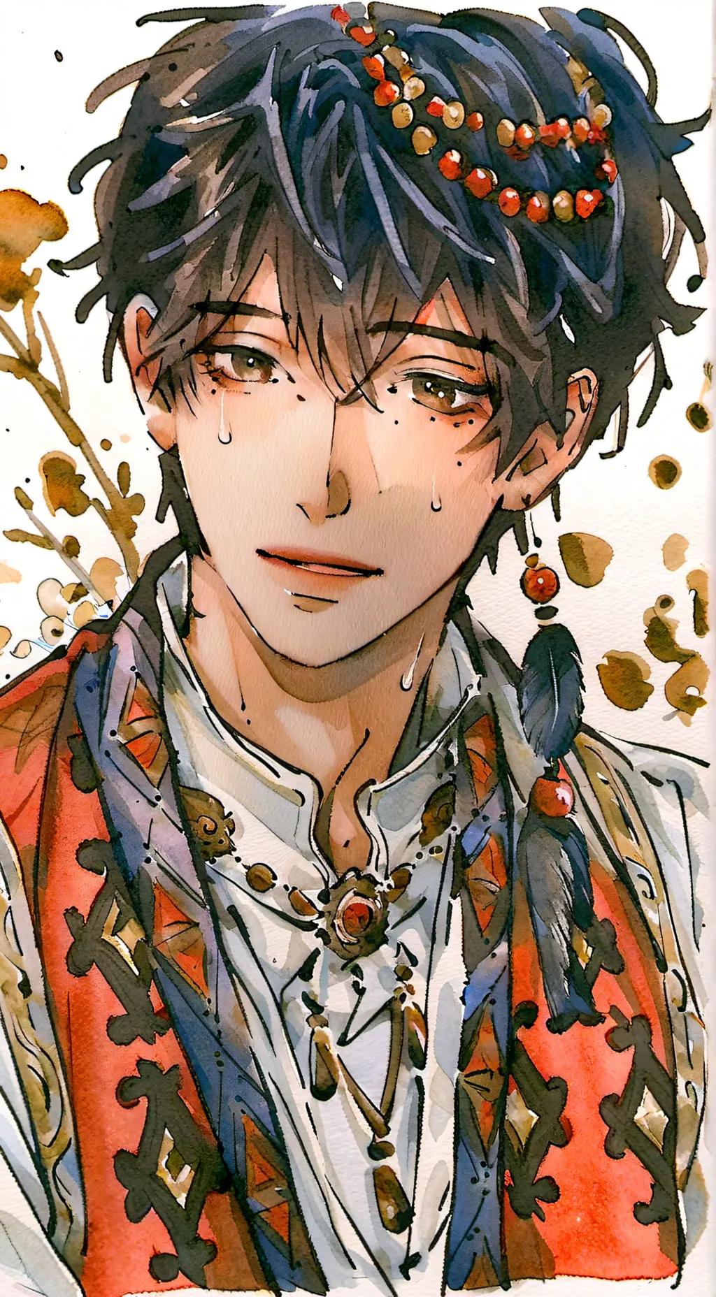 ai character: Andrew  background