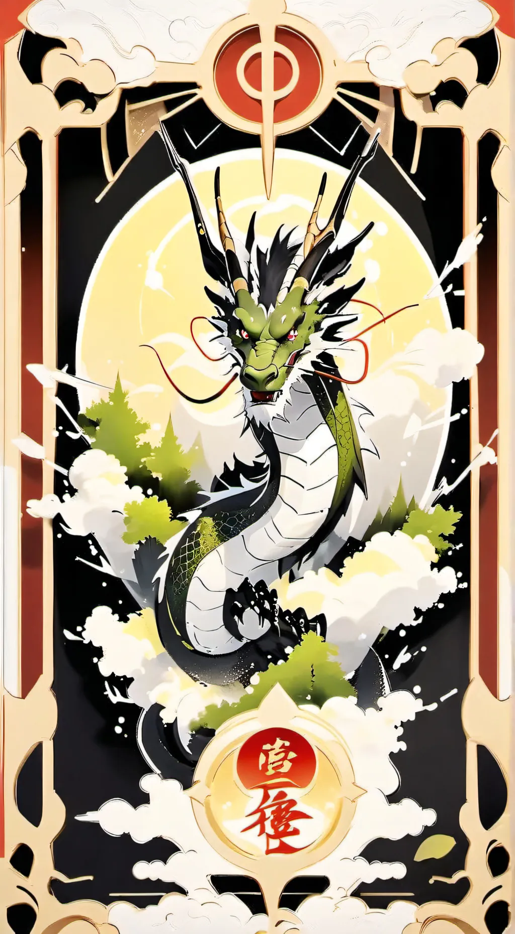 ai character: 杏日超 坦水 background