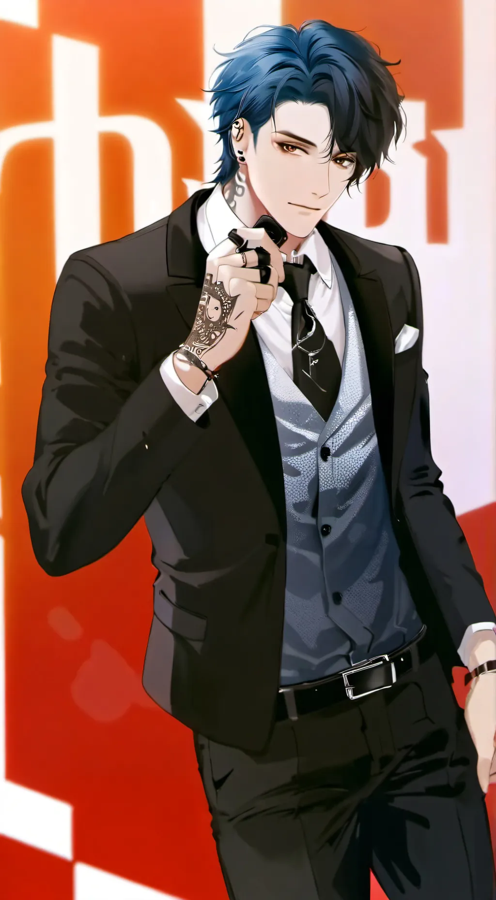 ai character: Kenshin Han  background