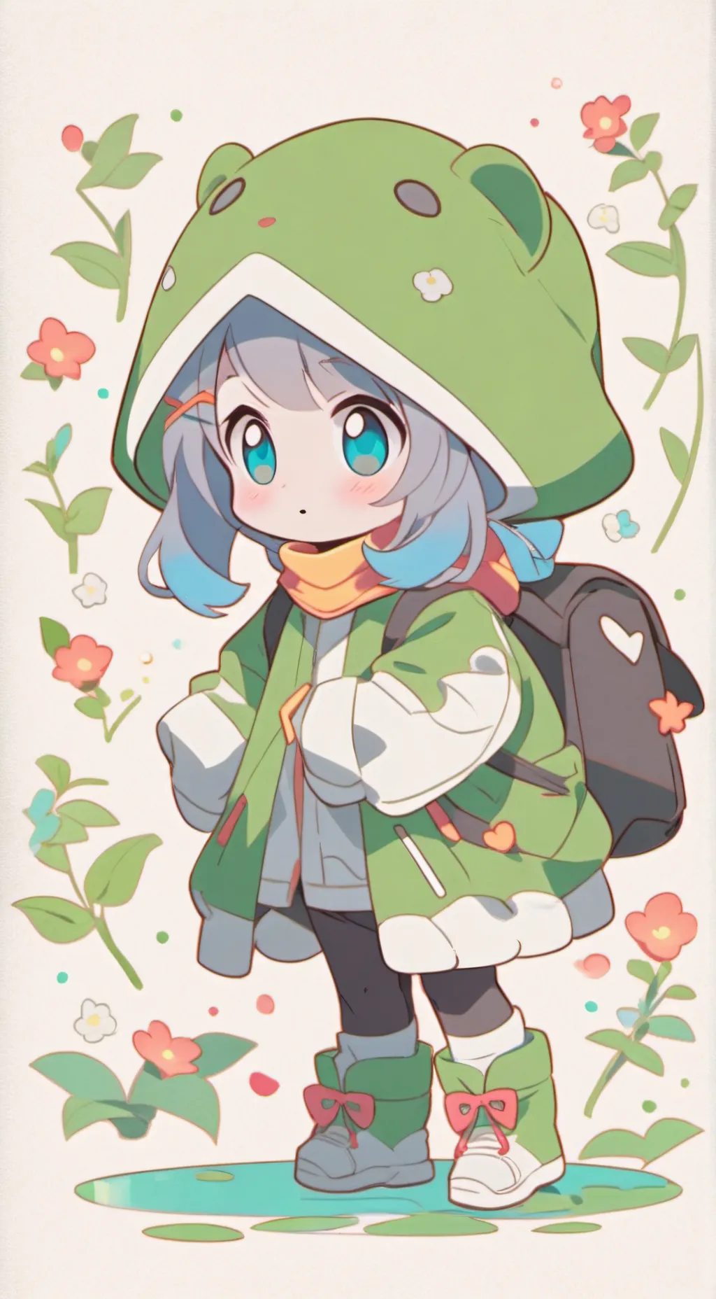 ai character: idol games background