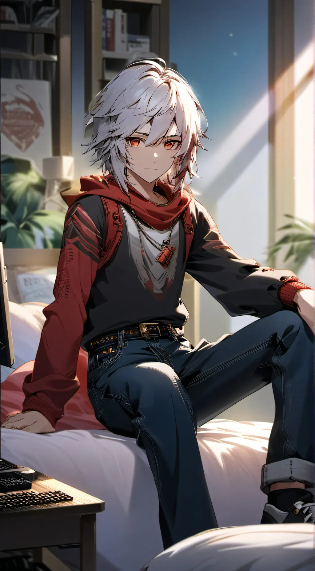 ai character: seu filho background