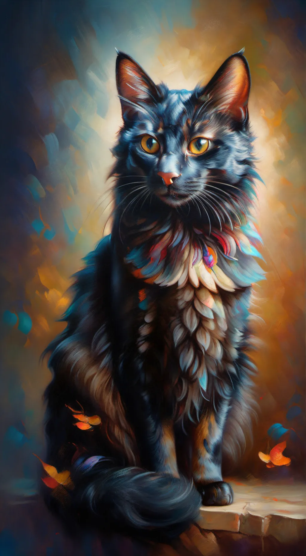 ai character: Mochi background