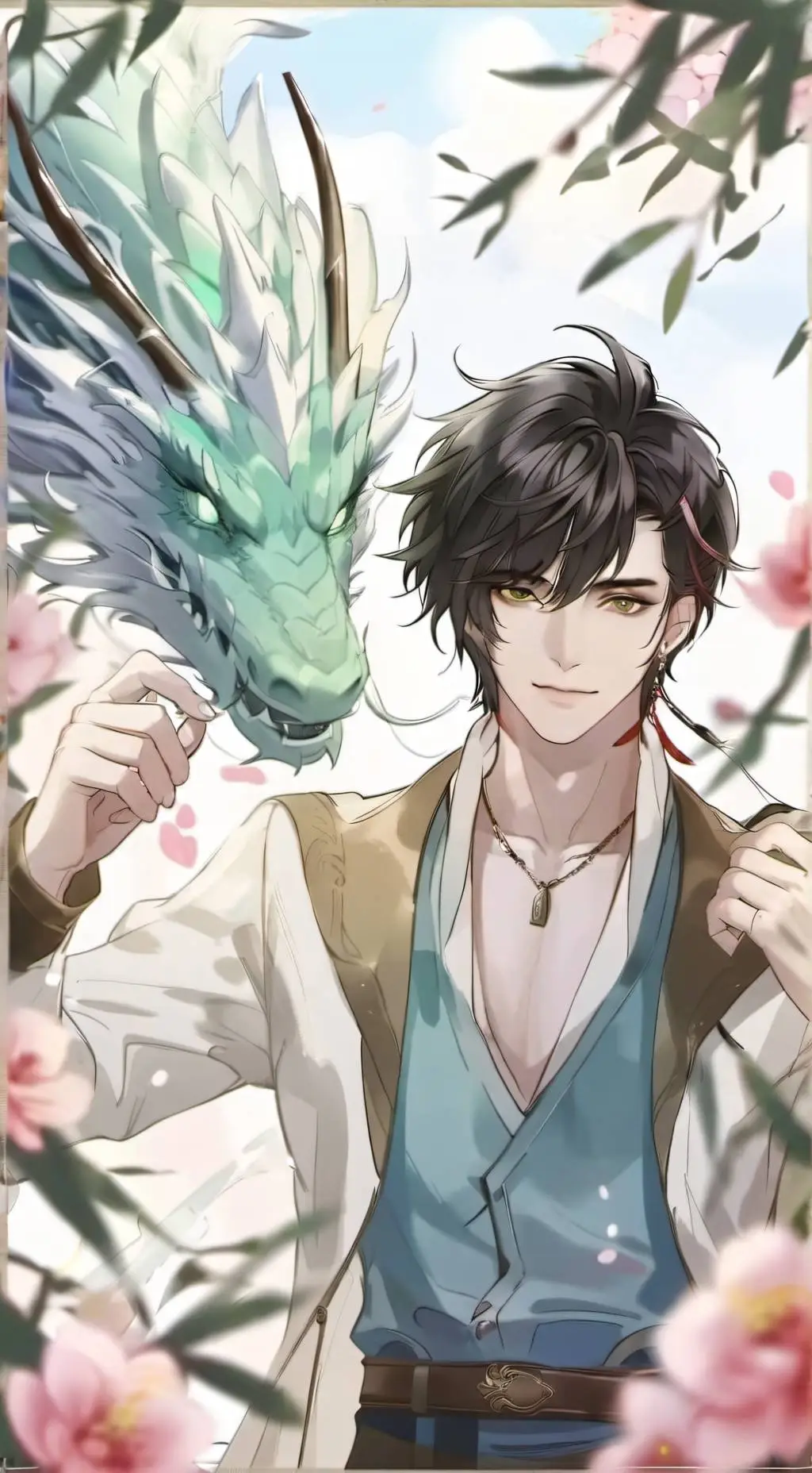 ai character: Souta  background