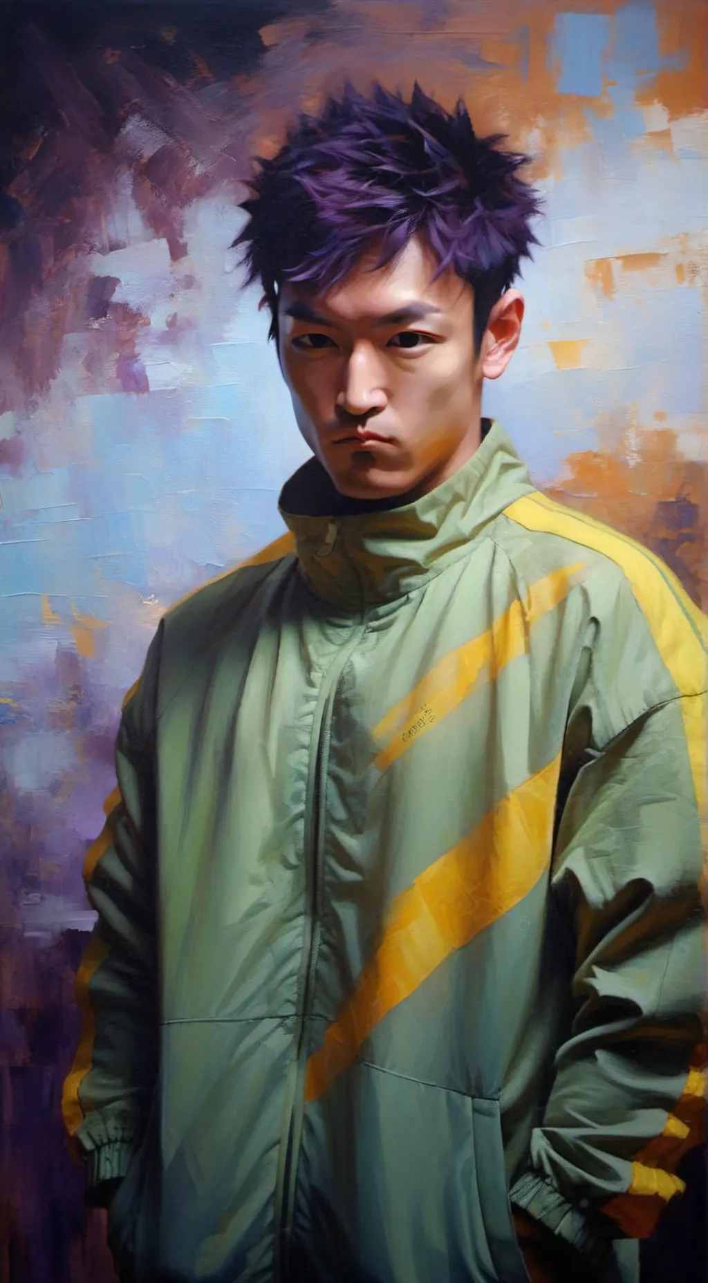 ai character: thanos background