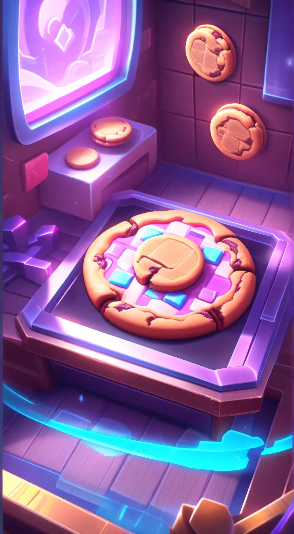 ai character: ginger😁 background